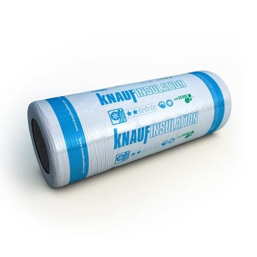 100mm Knauf Earthwool Loft Roll 44 Insulation Combi-Cut (13.89m2/Roll) Pallet Deals- 24 Rolls Per Pallet
