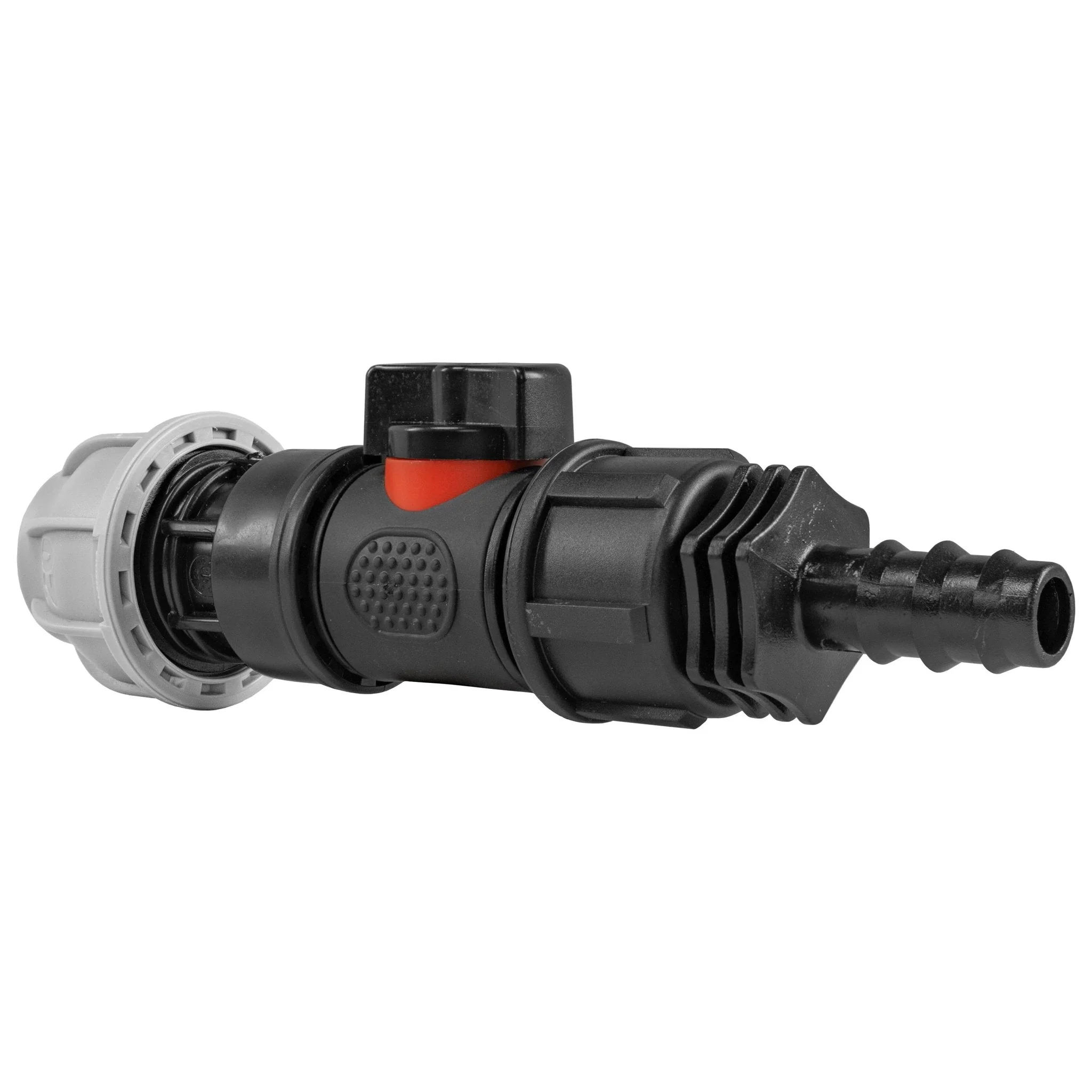20mm MDPE Straight with In-Line BSPM Valve and 16mm Barbed Straight - Image 2