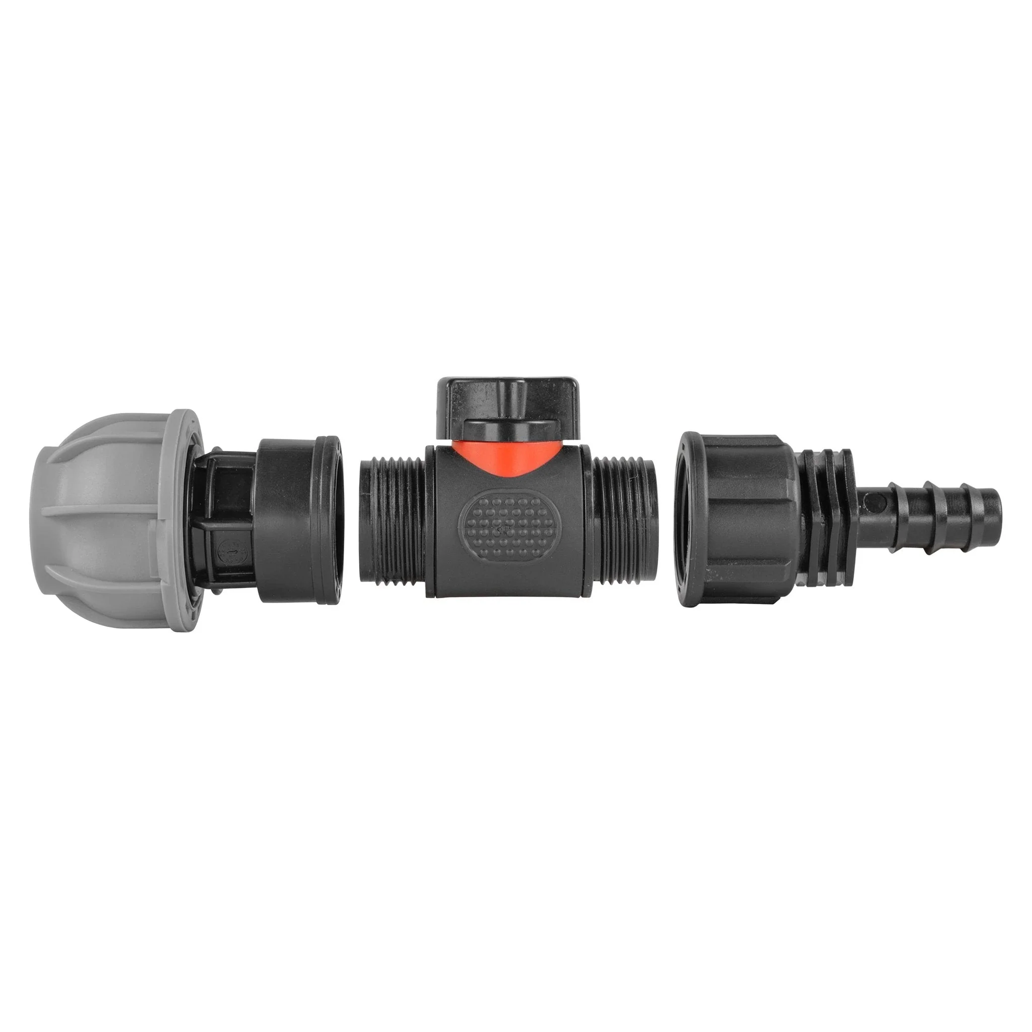20mm MDPE Straight with In-Line BSPM Valve and 16mm Barbed Straight - Image 4