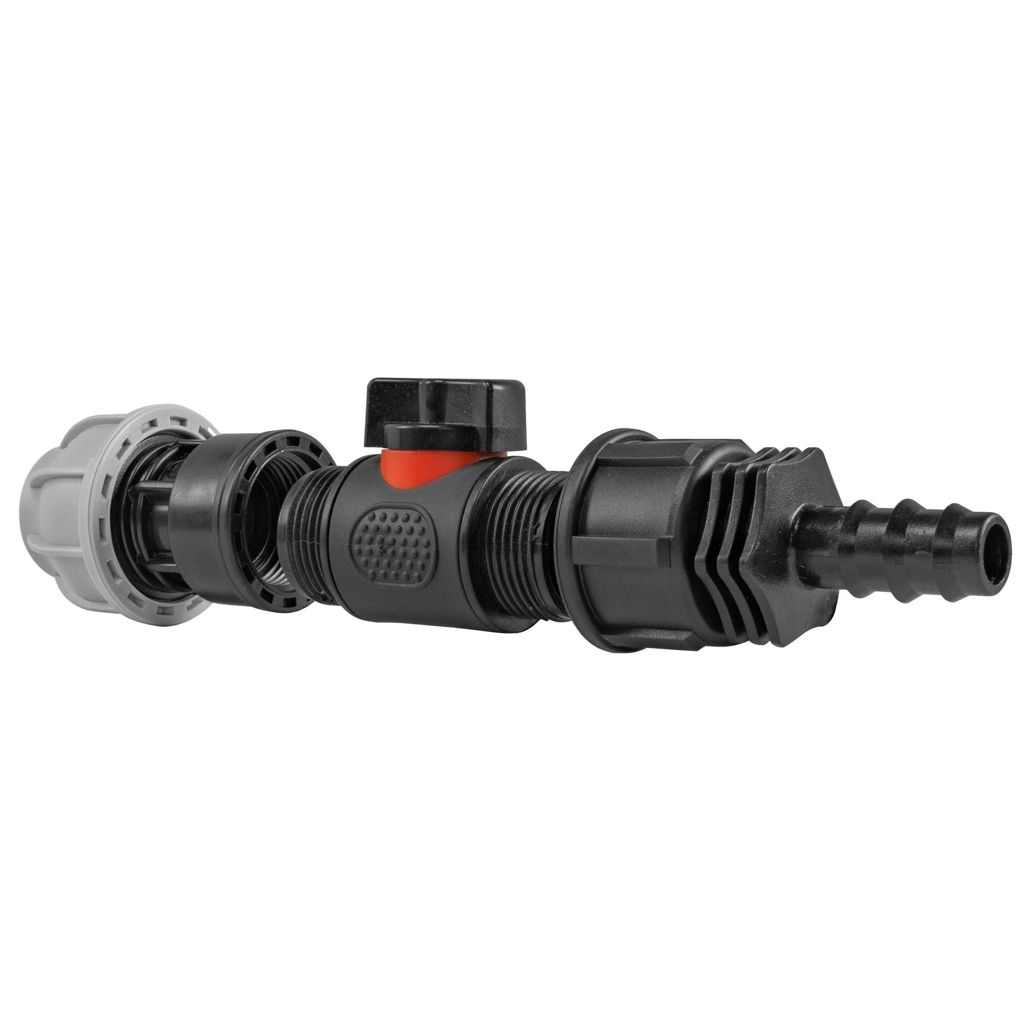 20mm MDPE Straight with In-Line BSPM Valve and 16mm Barbed Straight - Image 5