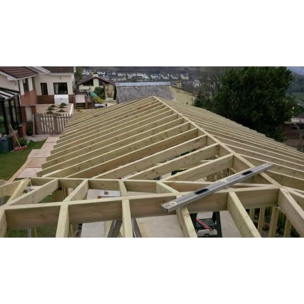 4x3 Treated Timber Wallplate (70x95mm) C16 Graded - Image 3