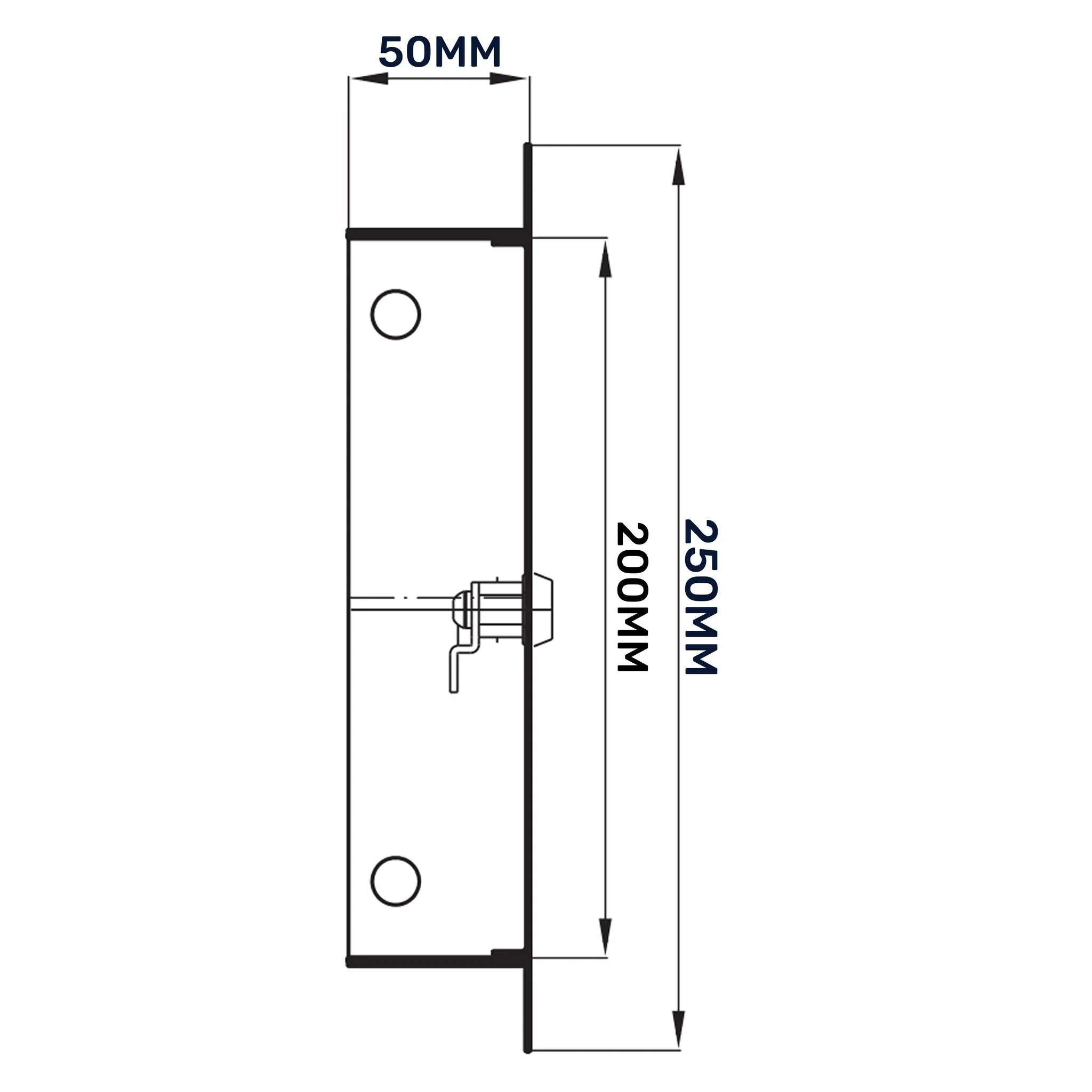 Access Panel Door Metal With Lock, White 200mm x 200mm - Image 24