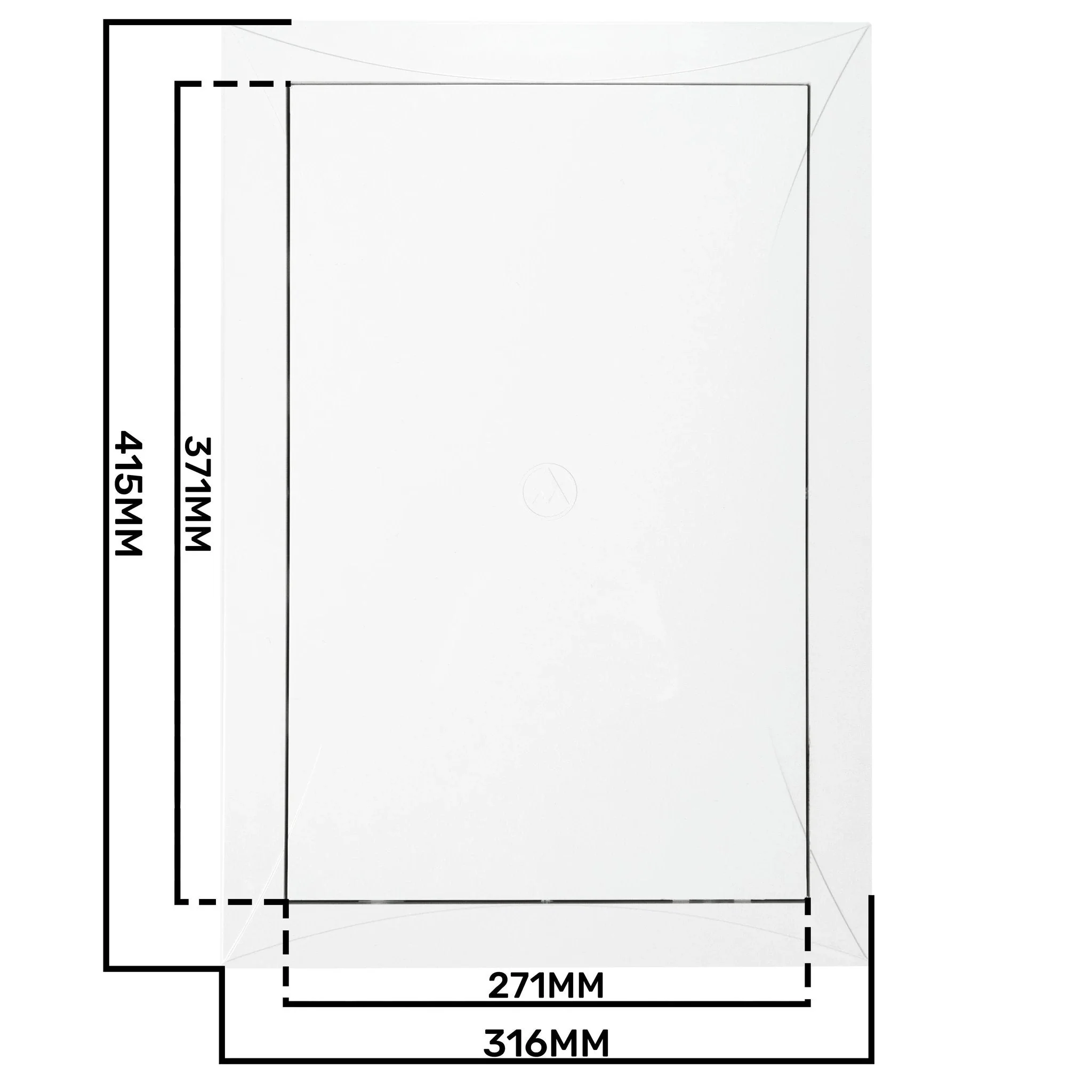 Access Panel Door PP, White 300mm x 400mm - Image 16