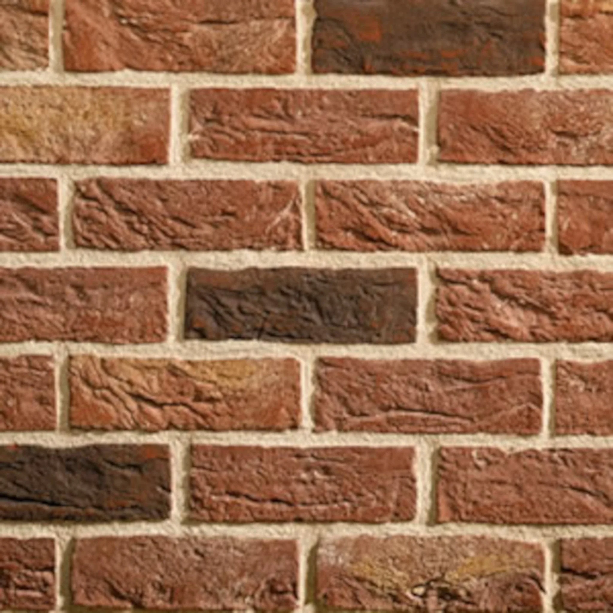Audley Antique Brick Slip Tiles - 0.5m2