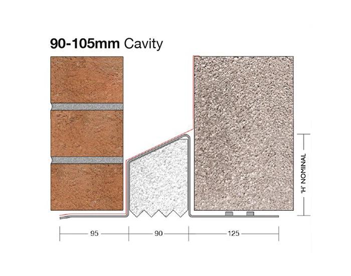 Birtley Cavity Wall Lintel 90mm CB90/130