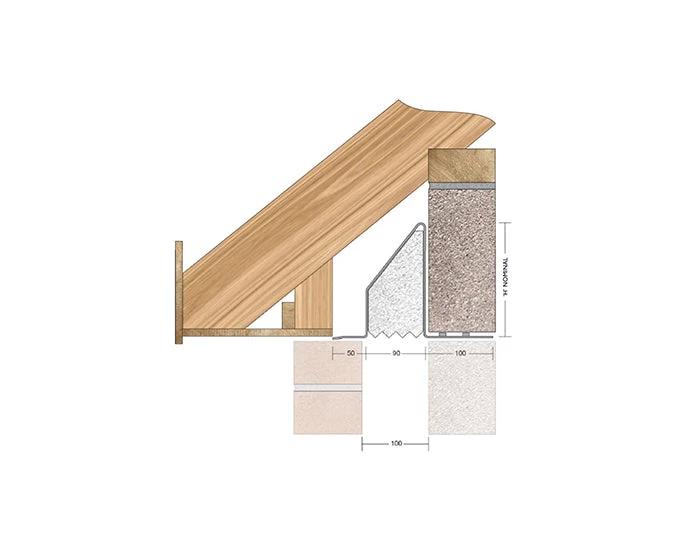 Birtley Wall Eaves Lintel 90mm CBEV90 - Image 2