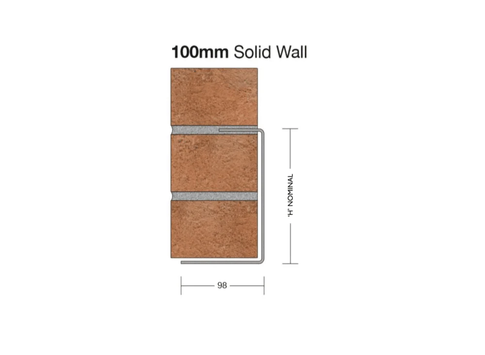 Birtley External Wall Lintel 100mm EV100 - Image 2