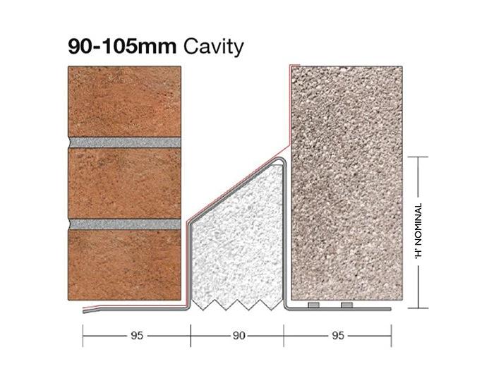 Birtley Medium Duty Cavity Wall Lintel 100mm CB90HD