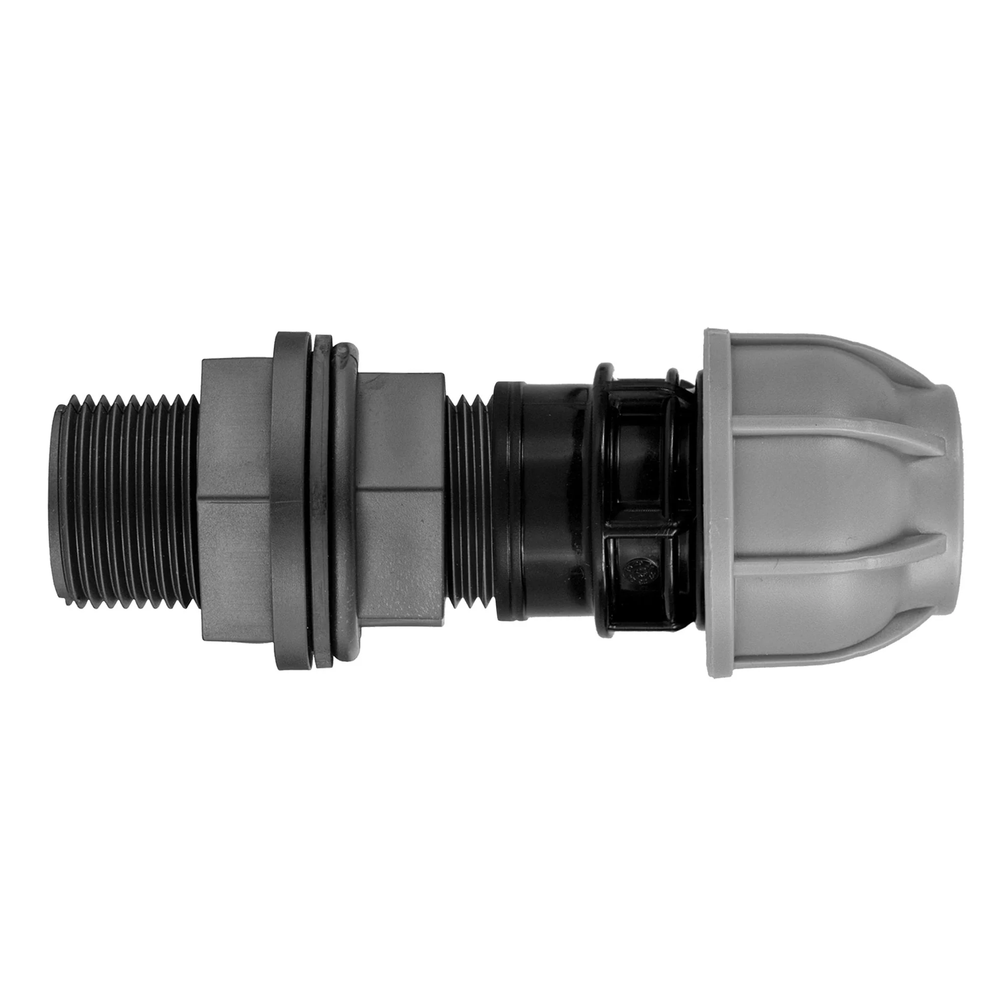 ¾” BSP Water Butt Fitting with 25mm MDPE Straight - Image 2