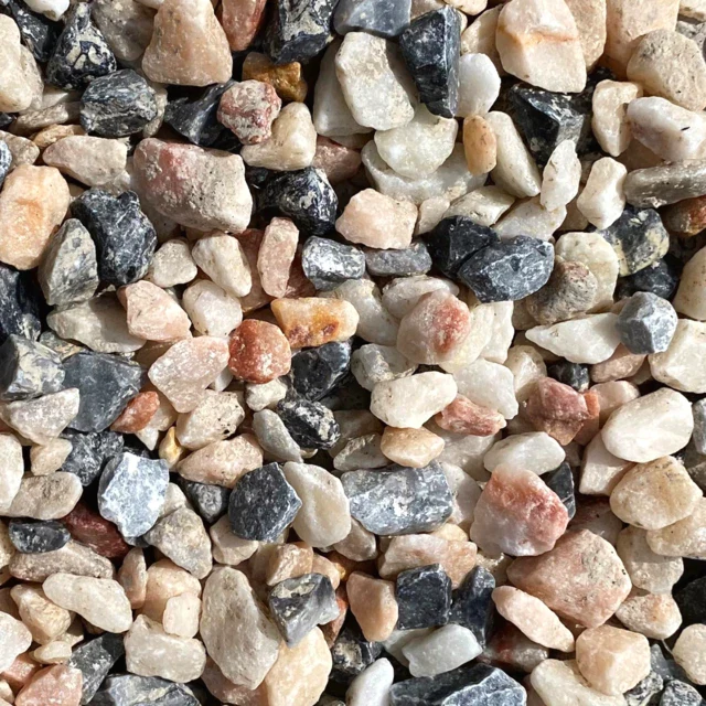 Carnival Pink Marble Gravel Chippings 20mm - 25/50 20kg bags