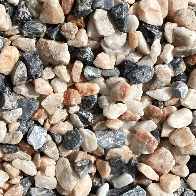 Carnival Pink Marble Gravel Chippings 20mm - 800kg Bulk Bag