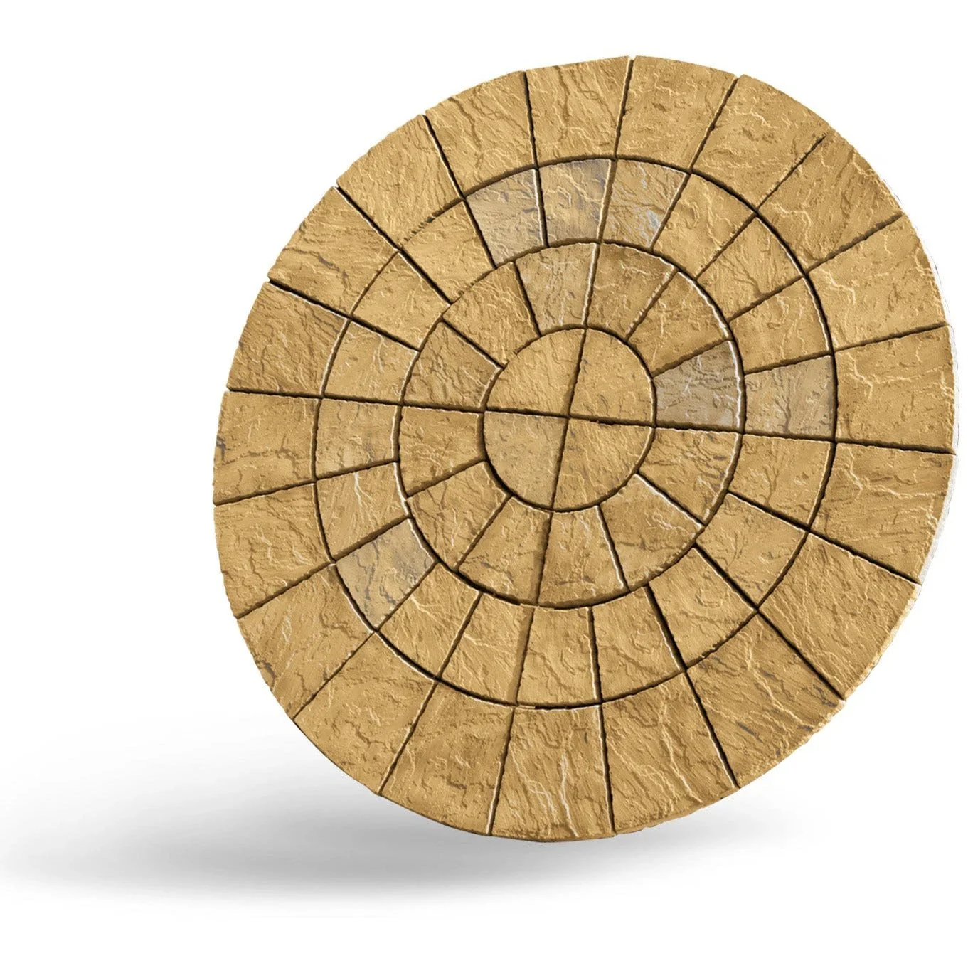 Cathedral Circle Concrete Paving Kit Barley 2.56m Diameter