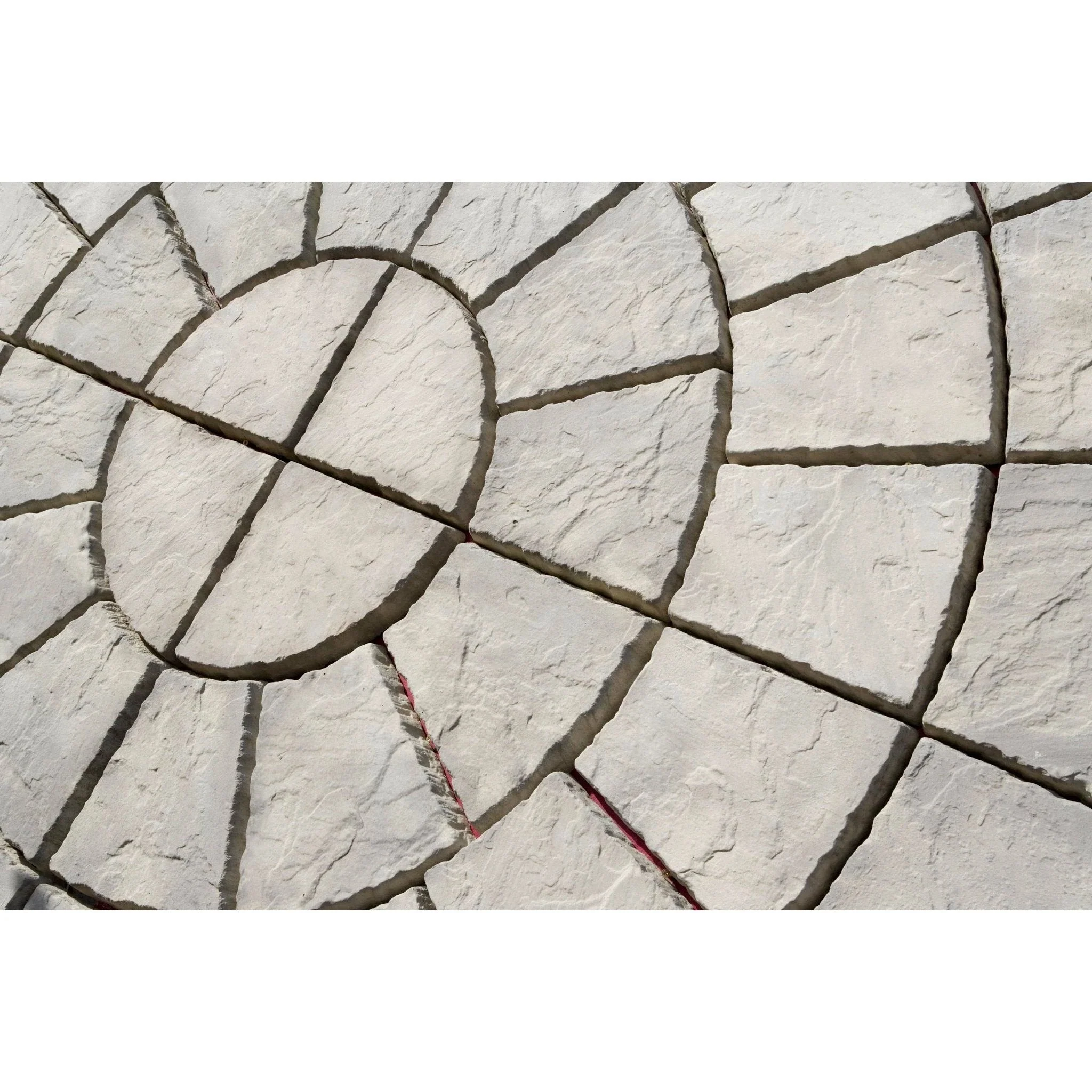 Cathedral Circle Concrete Paving Kit Weathered Moss 3.48m Diameter - Image 3