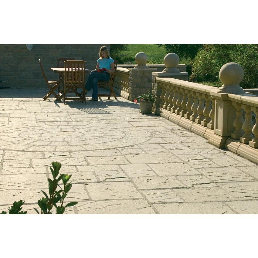 Cathedral Paving Patio Kit 5.76m2 Weathered Moss - Image 3