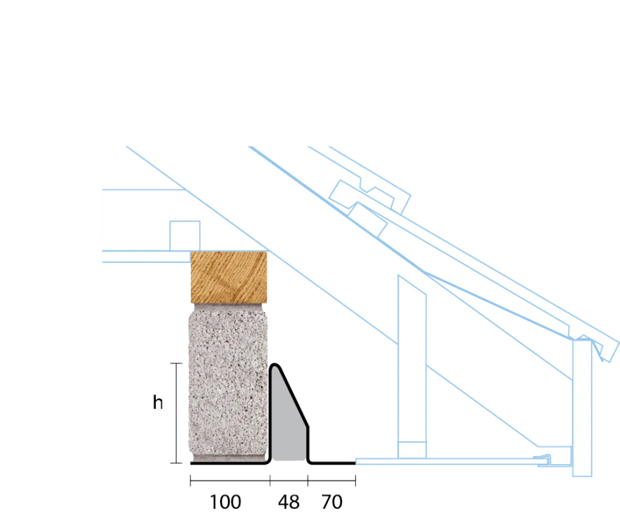 Catnic CGE50/100 100mm Eaves Lintel - Image 2