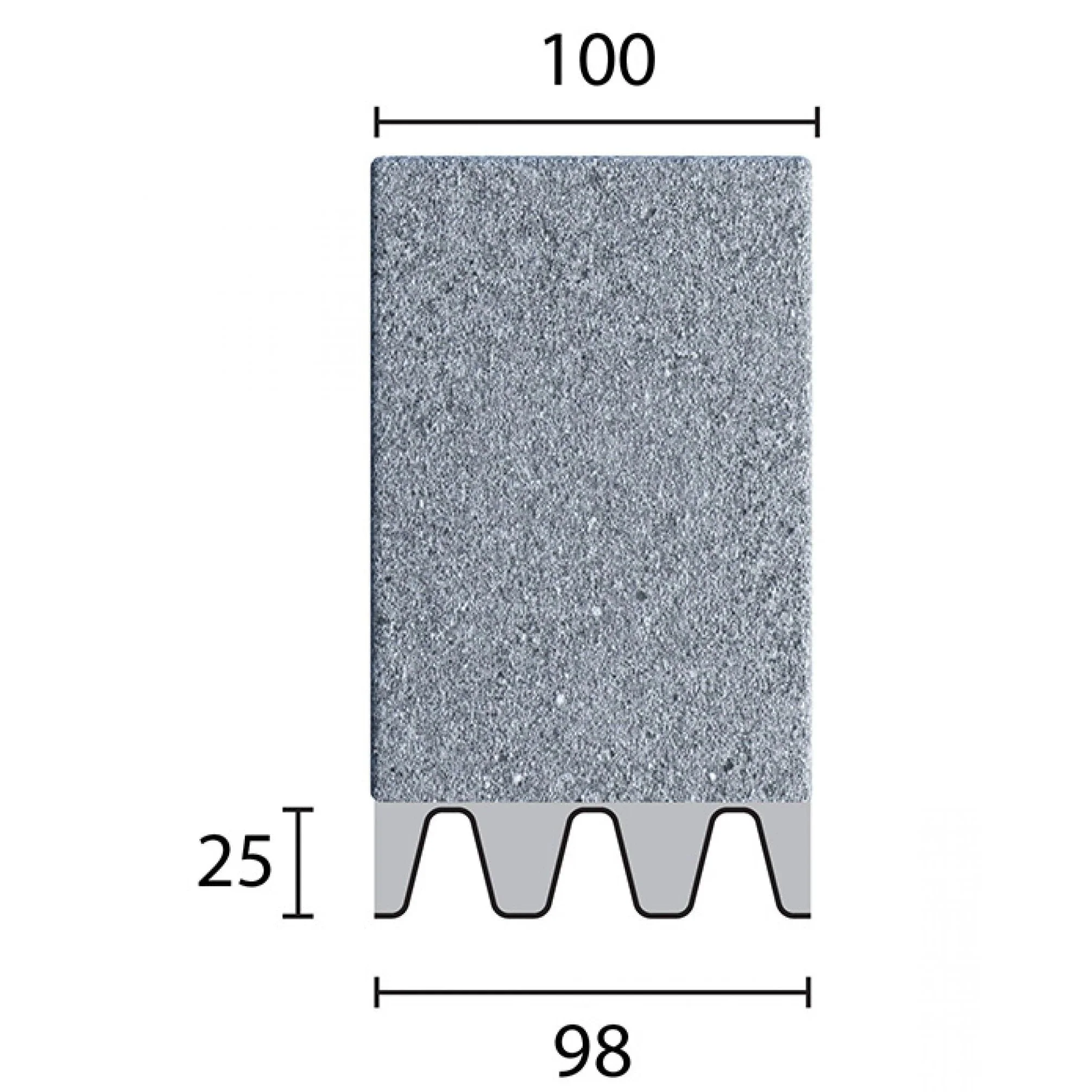 Catnic 100mm CN102 Light Duty Internal Wall Lintel - Image 2