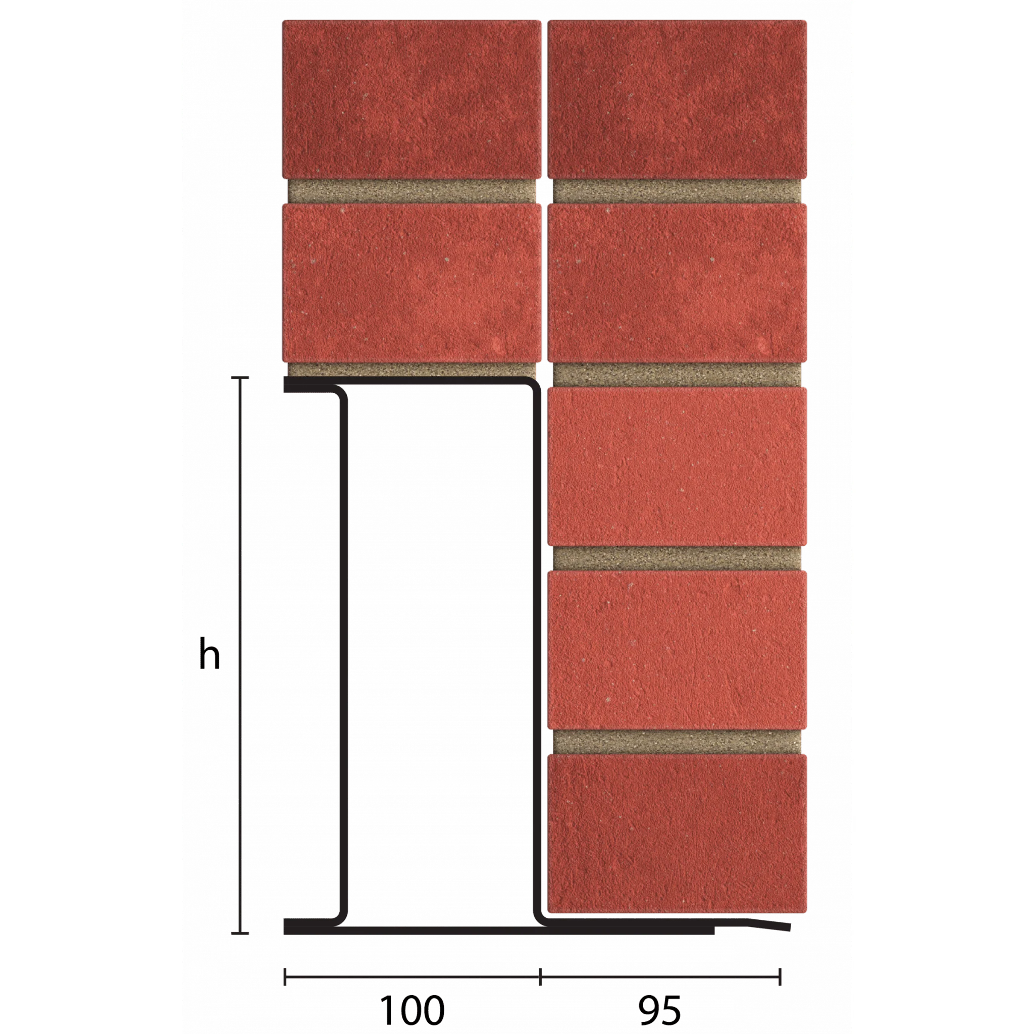 Catnic CN81B Steel Box Lintel External Solid Wall - Image 2