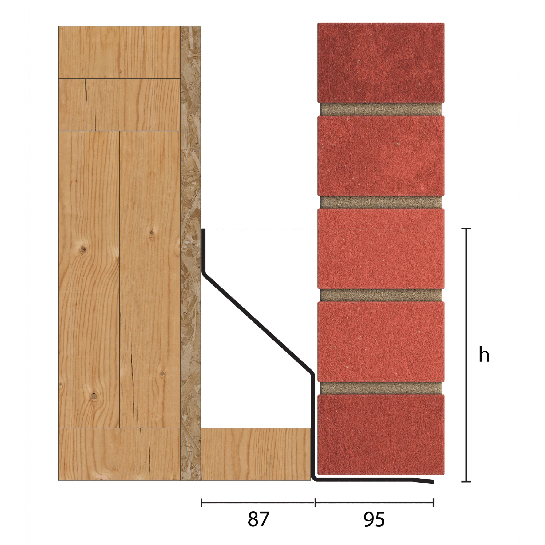 Catnic Timber Frame Lintel CTF9 90-105mm - Image 4