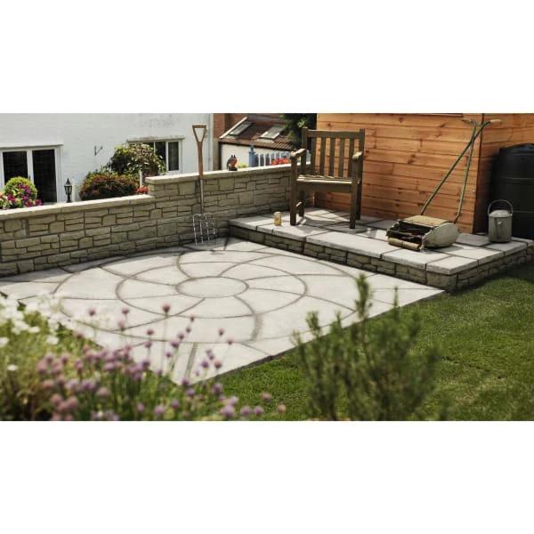 Catherine Wheel Concrete Kit 2.09m Weathered Slate - Image 3