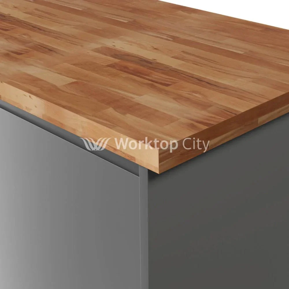 Deterra Solid Farmhouse Beech Real Wood Kitchen Worktops 40mm (T)