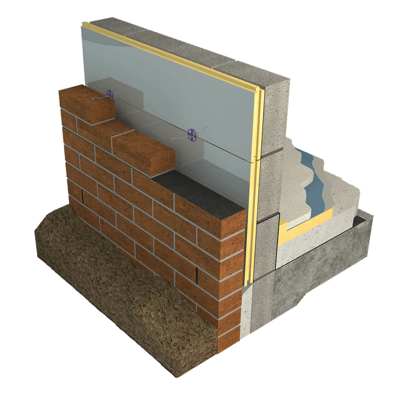 EcoTherm Eco‑Cavity Full-Fill Cavity Wall Insulation (1200mm x 450mm) - Image 2