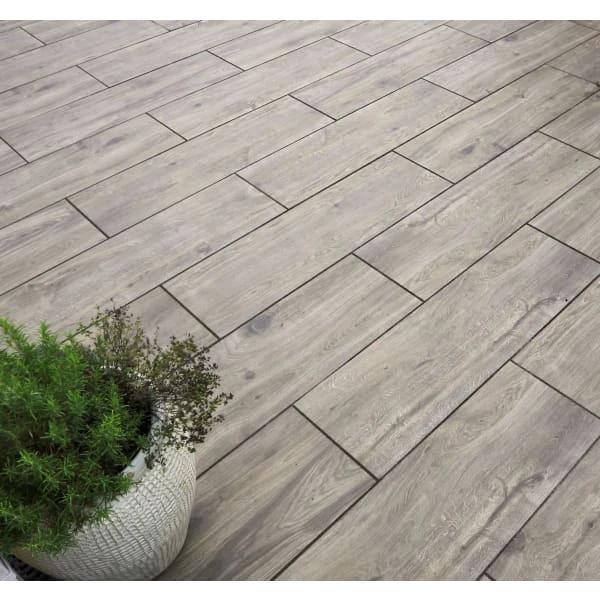 Elegante Timber Porcelain Patio Paving Slabs, 48 Pack, 1200 x 400 x 20 mm - Image 4