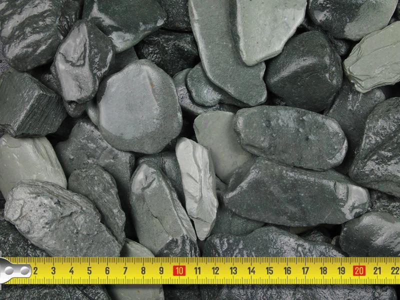 Emerald Slate Chippings 40mm - 800kg Bulk Bag - Image 3