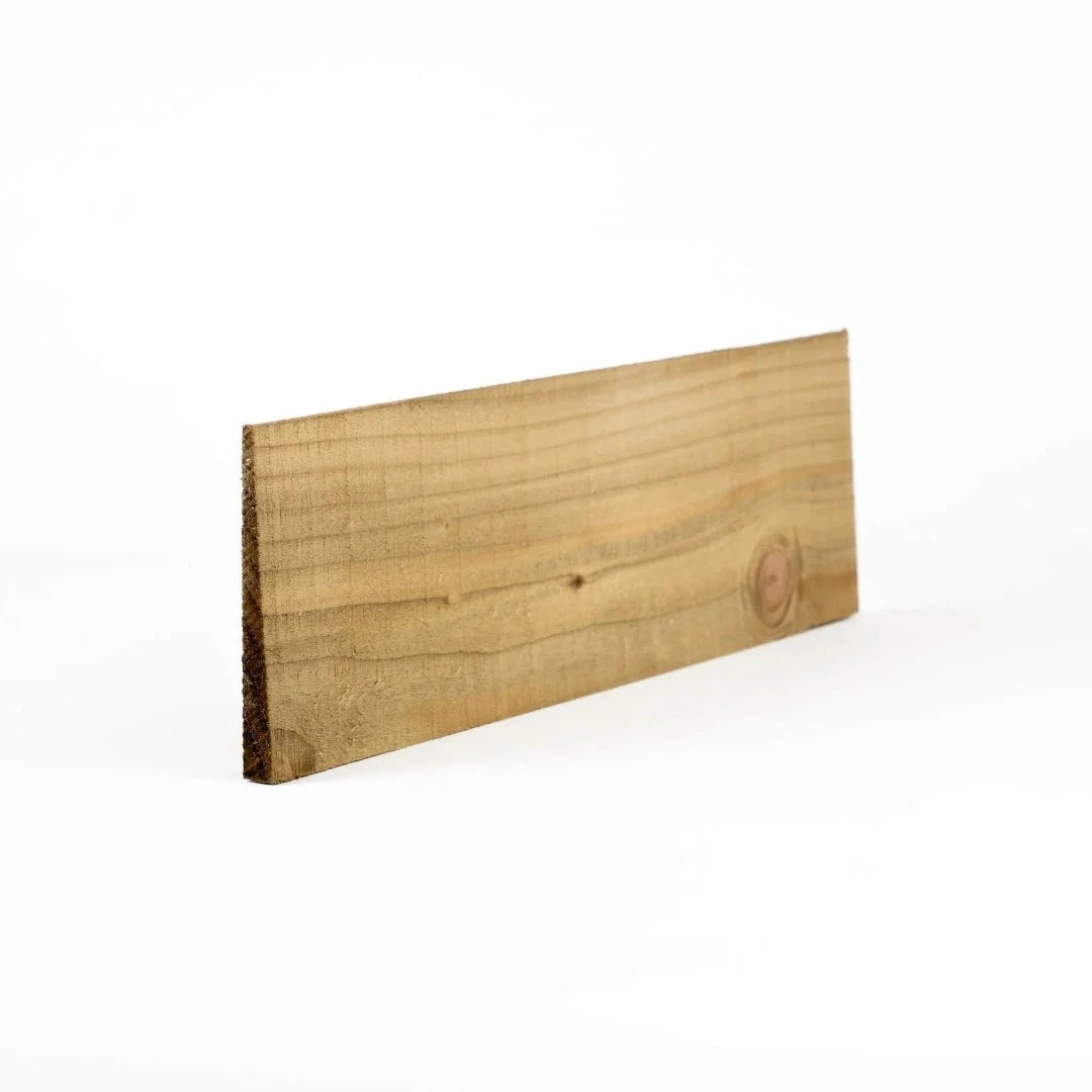 Feather Edge Fencing Boards Pressure Treated Green 125mm - Image 8