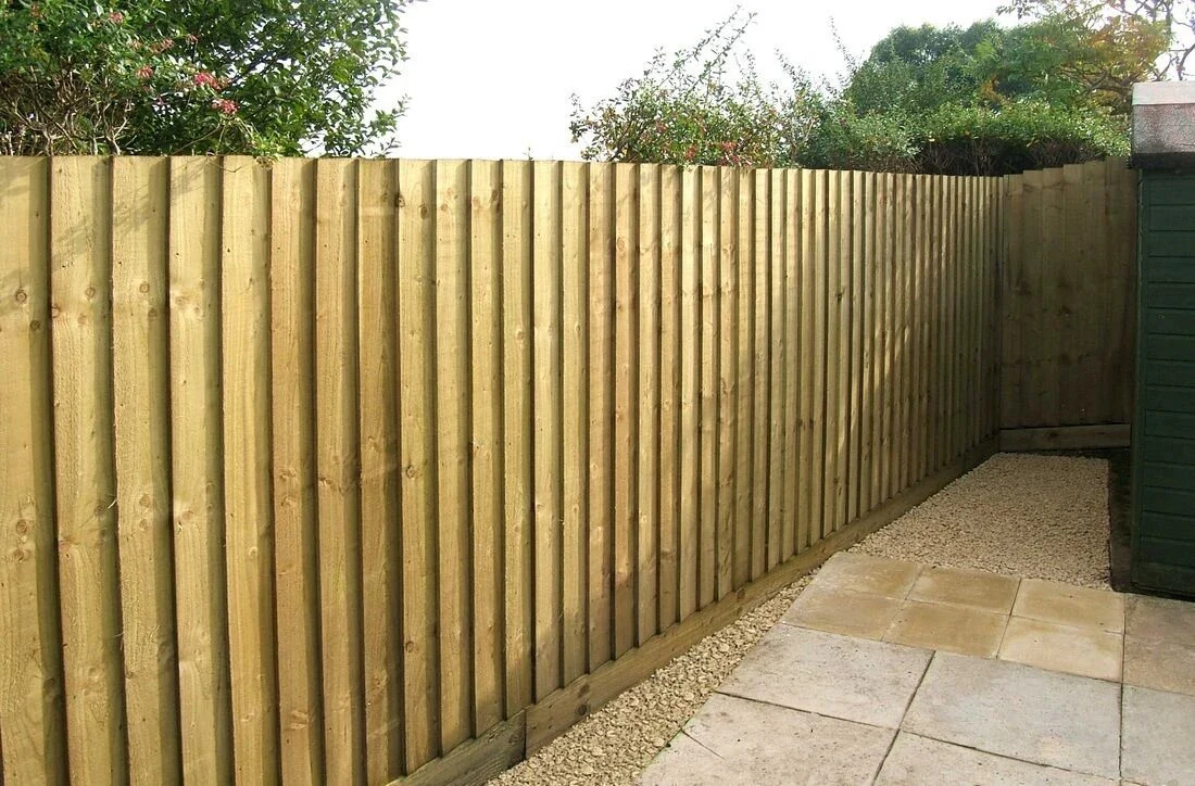 Feather Edge Fencing Boards Pressure Treated Green 150mm - Image 5