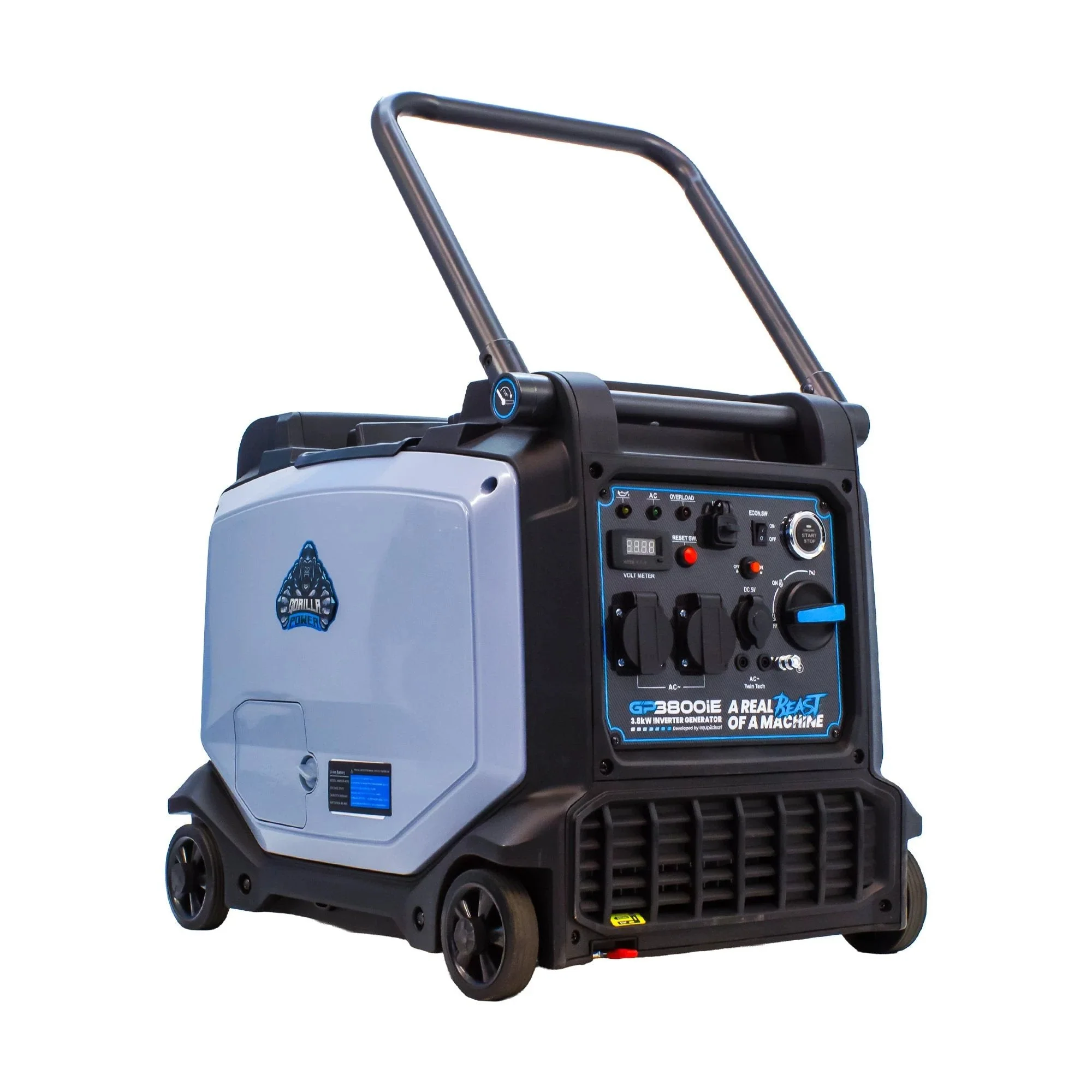 Gorilla Power 3800W Inverter Suitcase Generator with Electric Start - GP3800iE – Reliable Power On-The-Go - Image 17