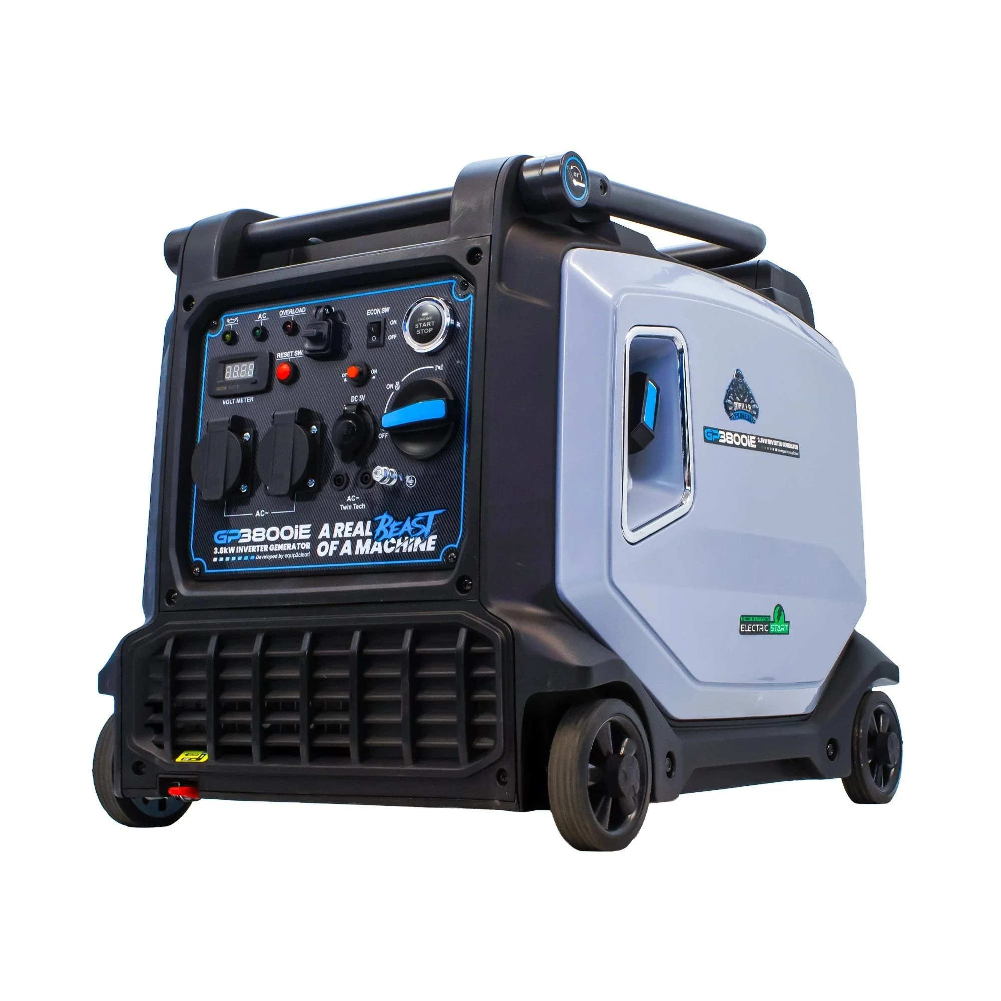 Gorilla Power 3800W Inverter Suitcase Generator with Electric Start - GP3800iE – Reliable Power On-The-Go - Image 18
