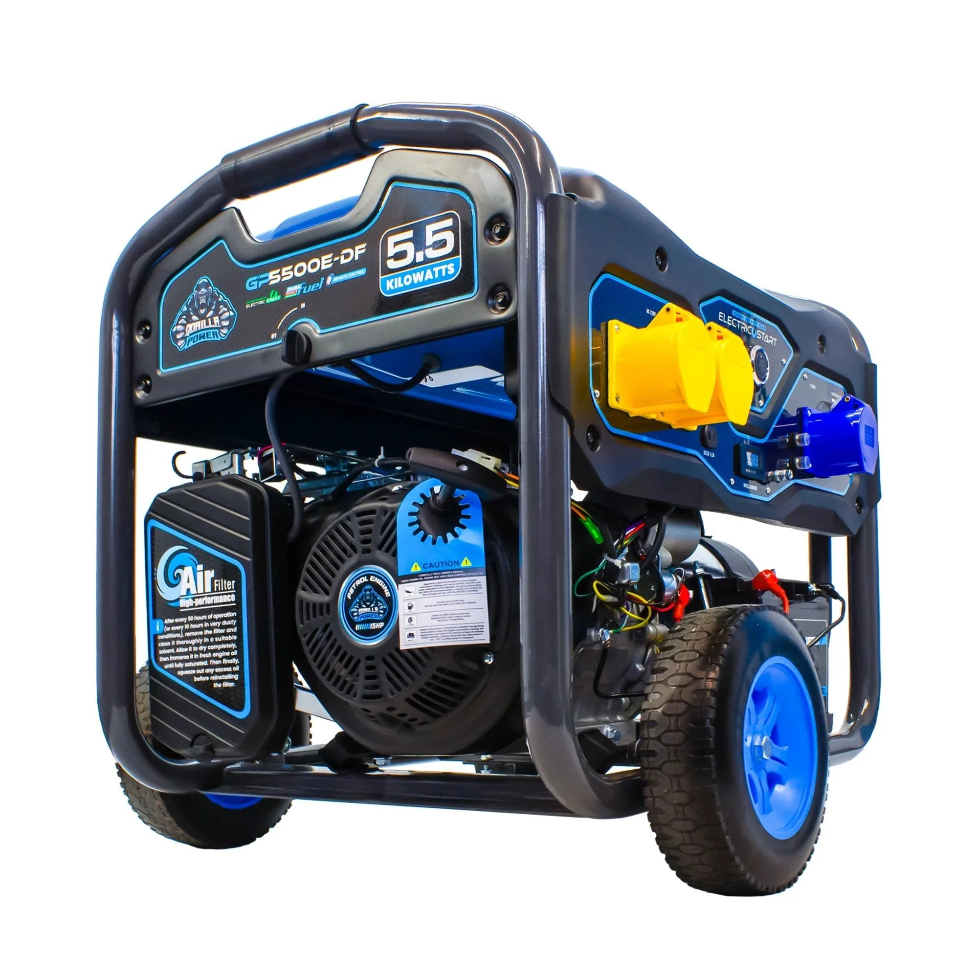 Gorilla Power 5500W Dual-Fuel Generator with Electric Start - GP5500E-DF – Reliable & Fuel Efficient - Image 10