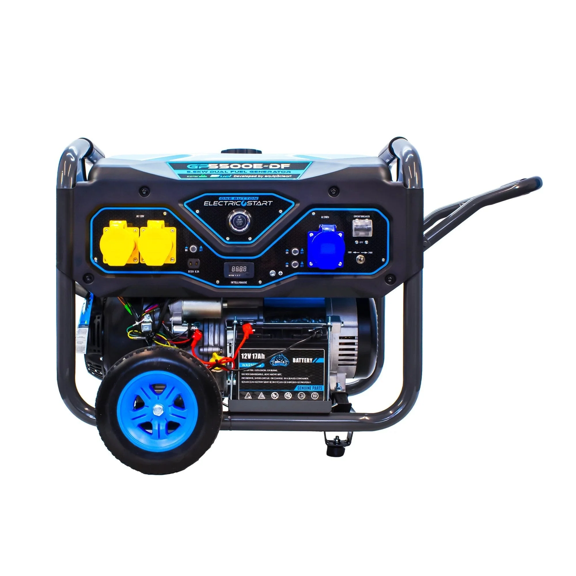 Gorilla Power 5500W Dual-Fuel Generator with Electric Start - GP5500E-DF – Reliable & Fuel Efficient - Image 12