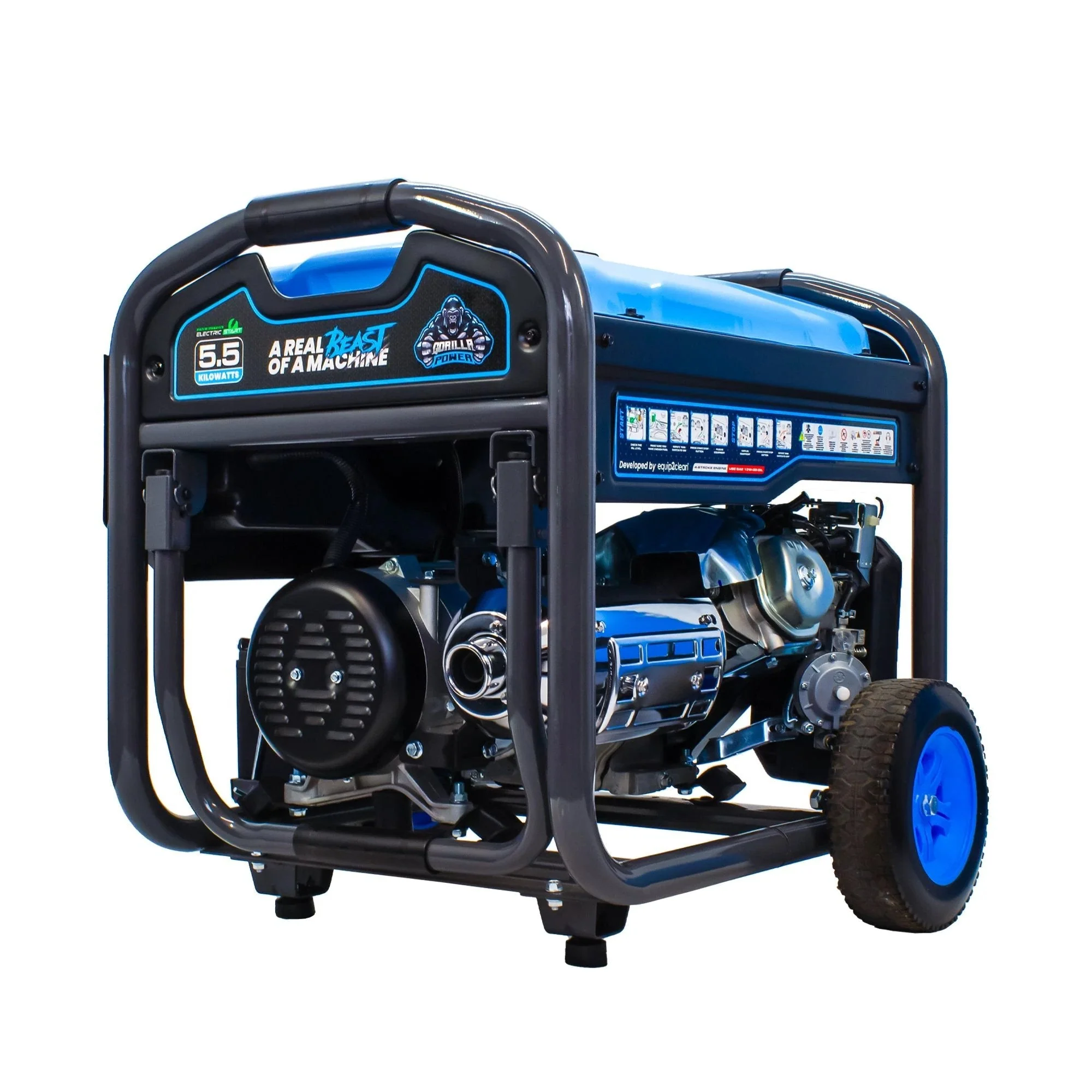 Gorilla Power 5500W Dual-Fuel Generator with Electric Start - GP5500E-DF – Reliable & Fuel Efficient - Image 14