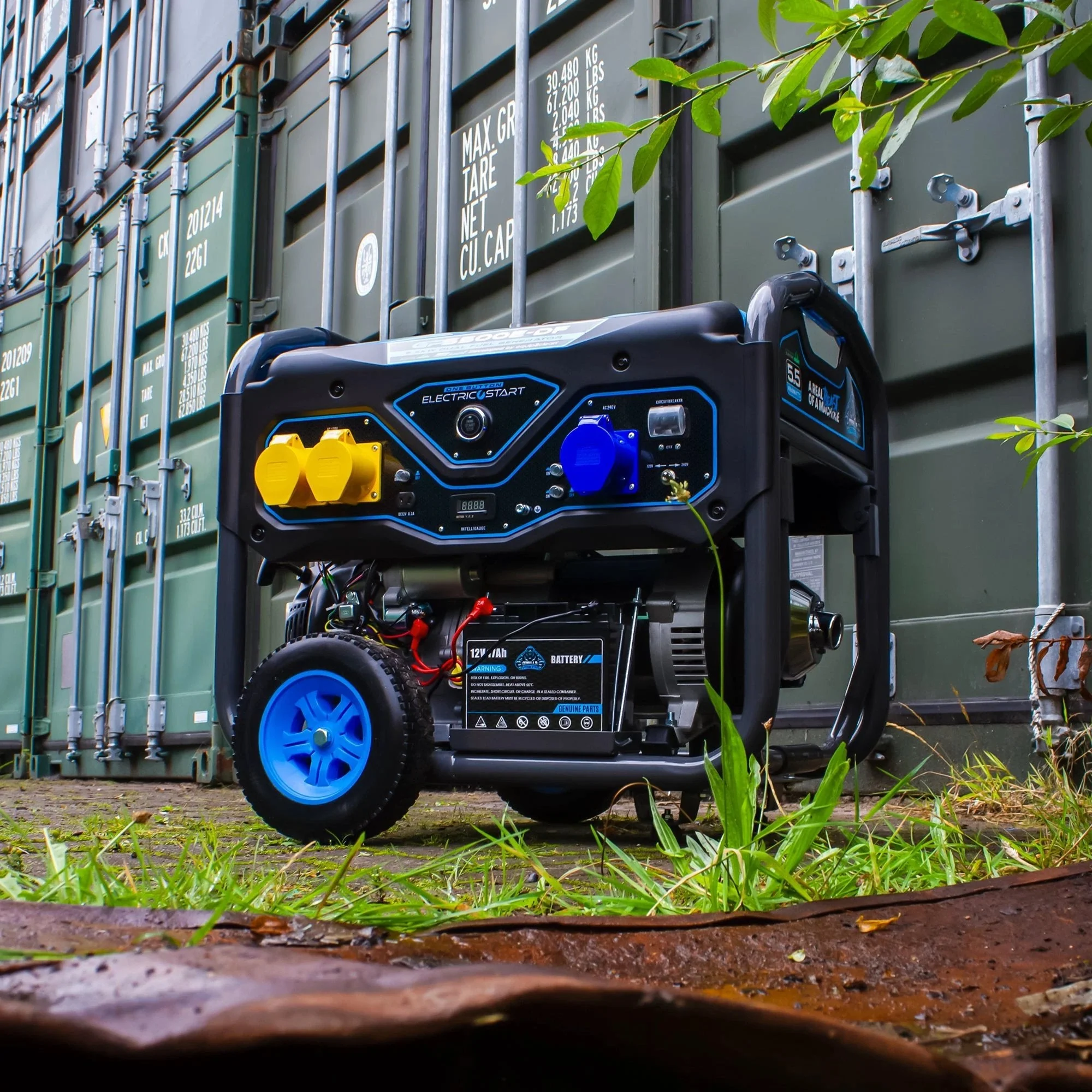Gorilla Power 5500W Dual-Fuel Generator with Electric Start - GP5500E-DF – Reliable & Fuel Efficient - Image 3