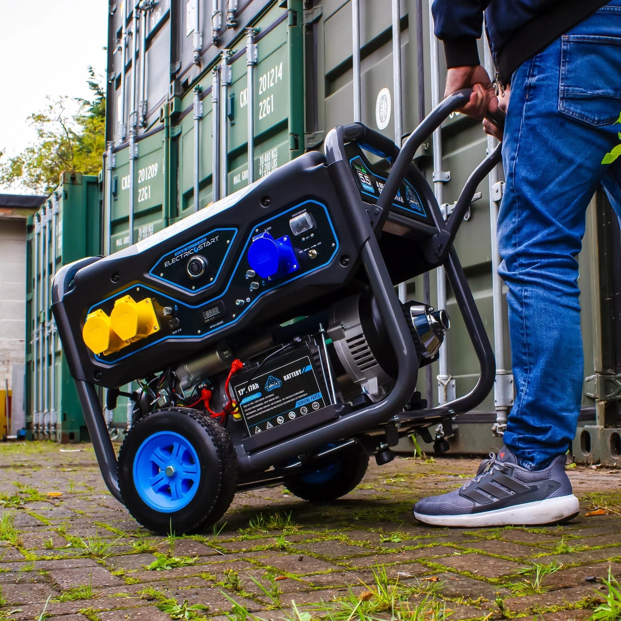 Gorilla Power 5500W Dual-Fuel Generator with Electric Start - GP5500E-DF – Reliable & Fuel Efficient - Image 4