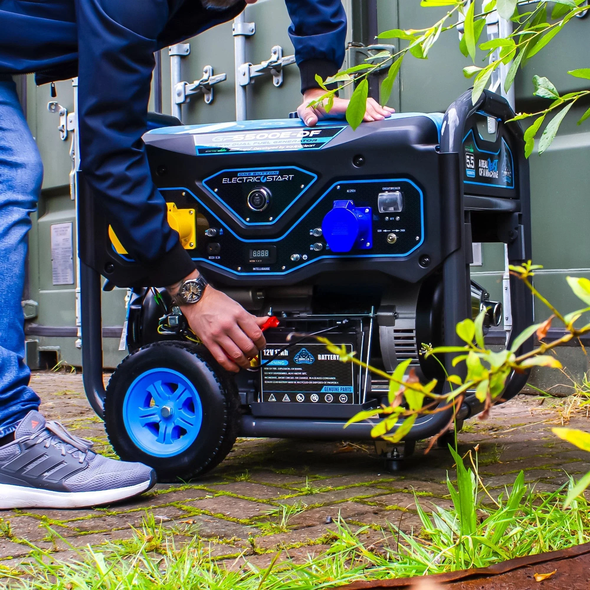 Gorilla Power 5500W Dual-Fuel Generator with Electric Start - GP5500E-DF – Reliable & Fuel Efficient - Image 5