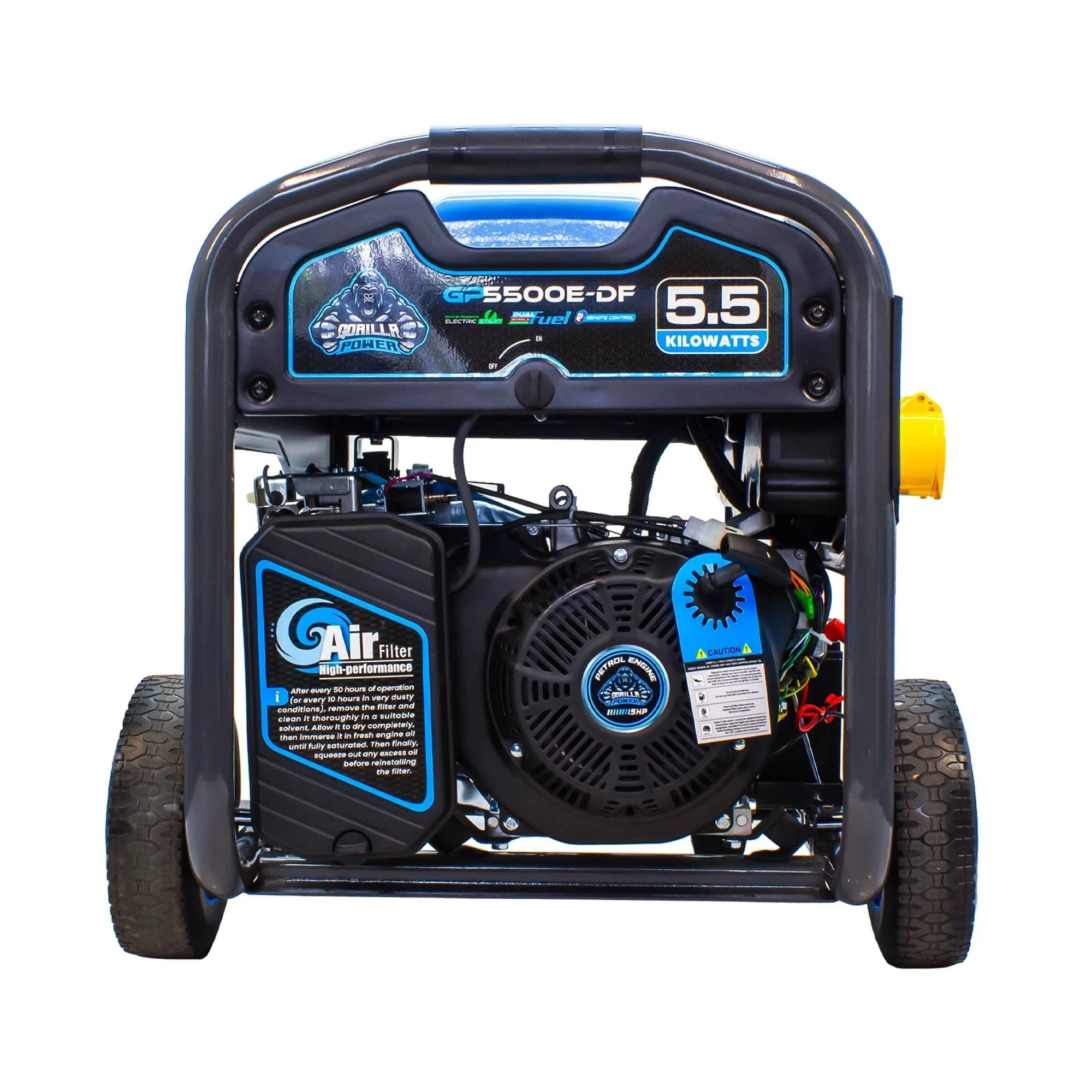 Gorilla Power 5500W Dual-Fuel Generator with Electric Start - GP5500E-DF – Reliable & Fuel Efficient - Image 7
