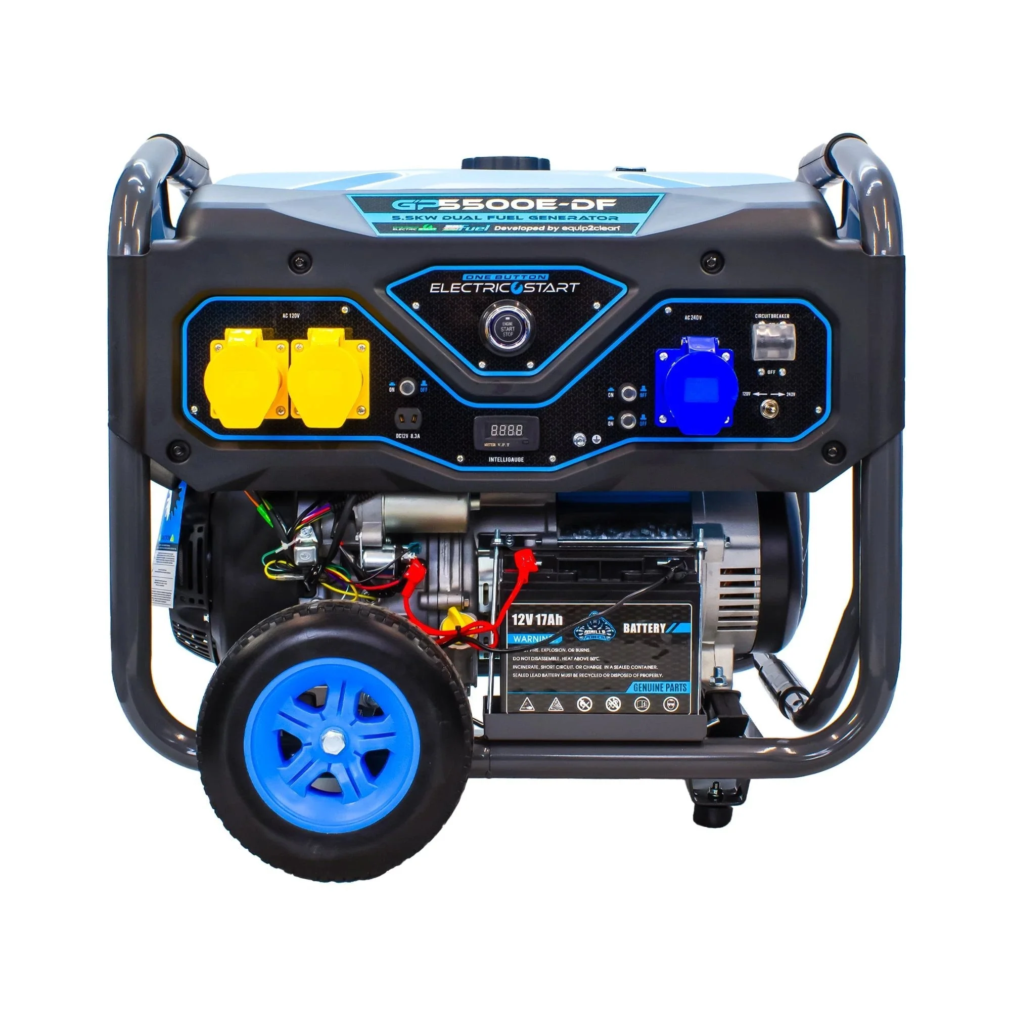 Gorilla Power 5500W Dual-Fuel Generator with Electric Start - GP5500E-DF – Reliable & Fuel Efficient - Image 9
