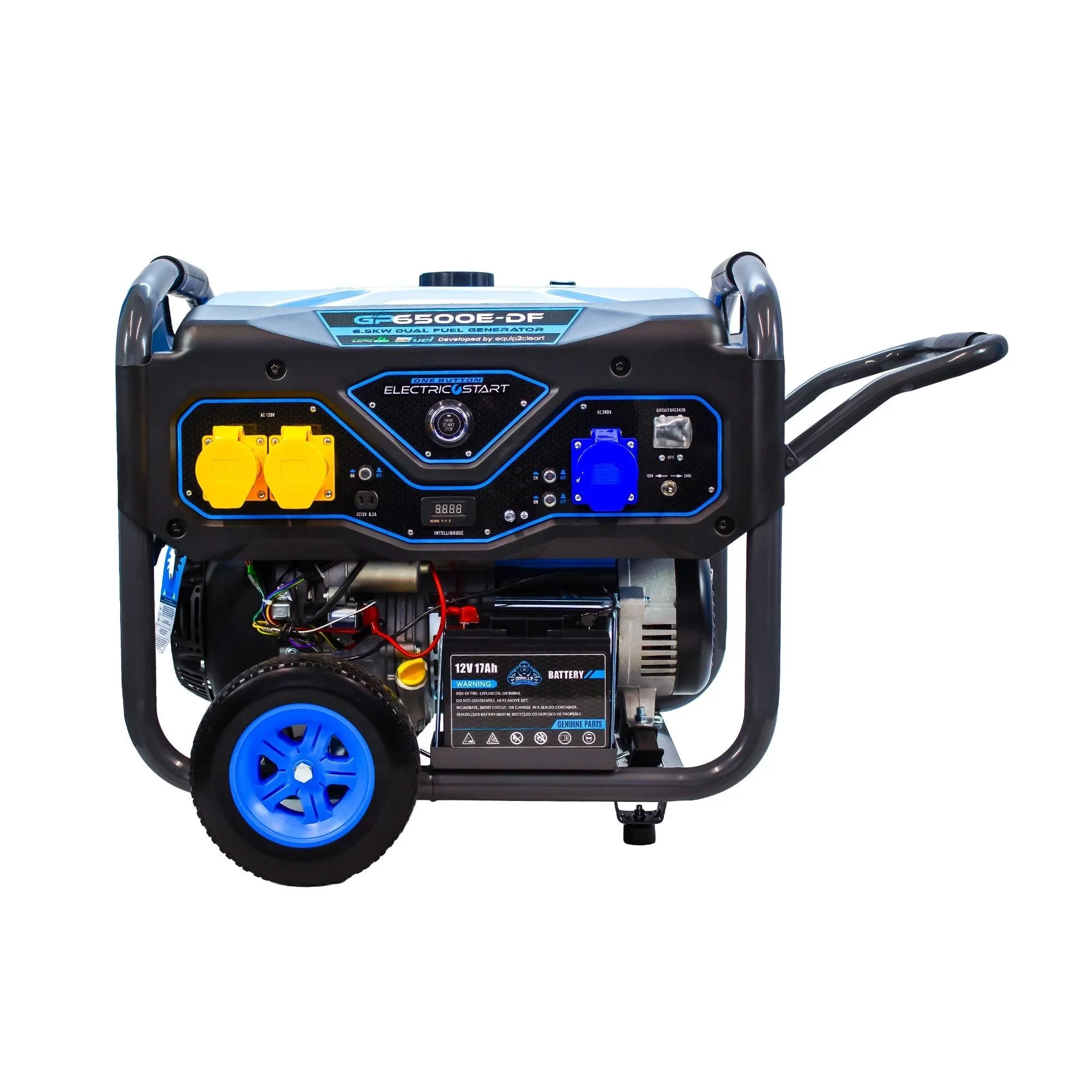 Gorilla Power 6500W Dual-Fuel Generator with Electric Start - GP6500E-DF – High Performance & Versatile Power - Image 11