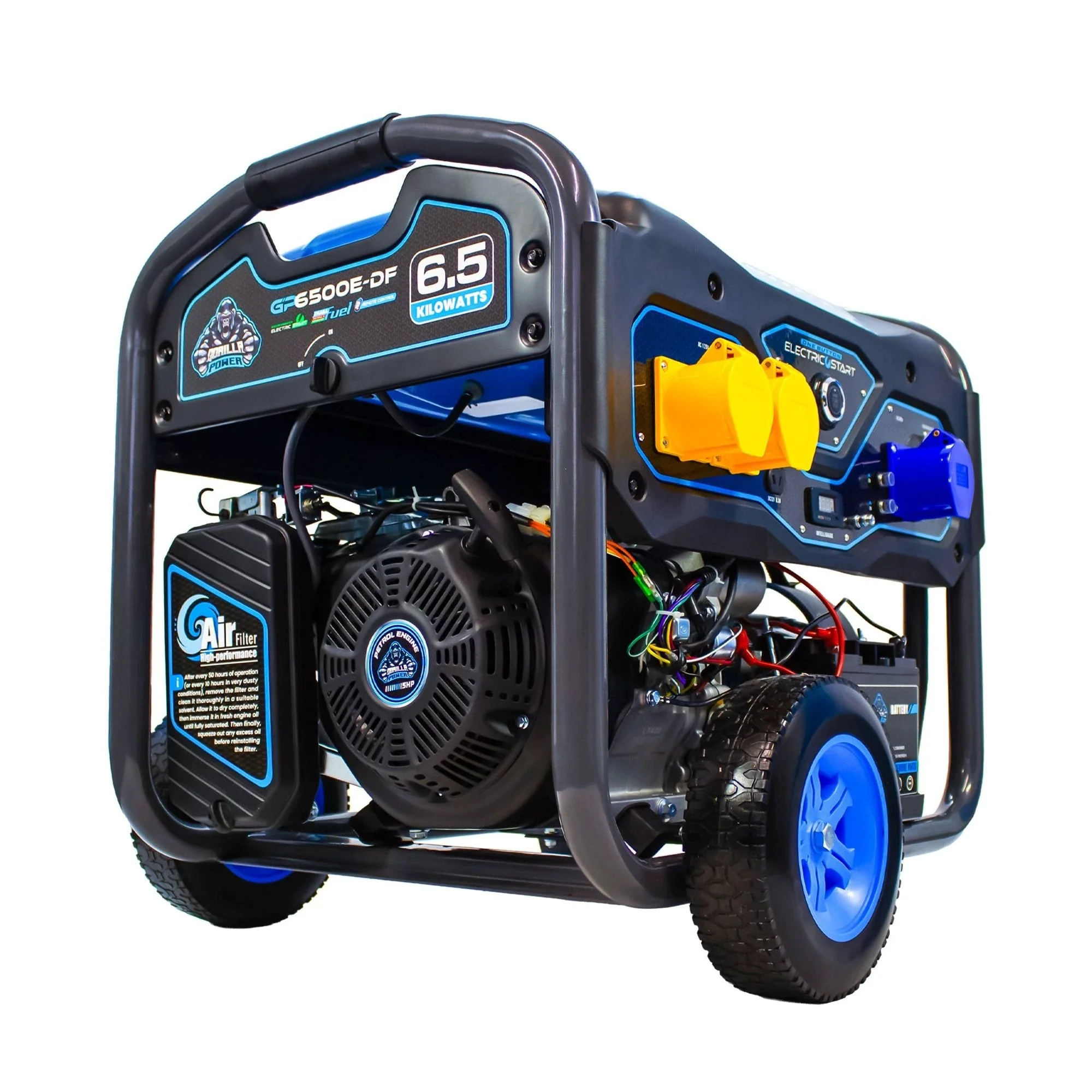 Gorilla Power 6500W Dual-Fuel Generator with Electric Start - GP6500E-DF – High Performance & Versatile Power - Image 4