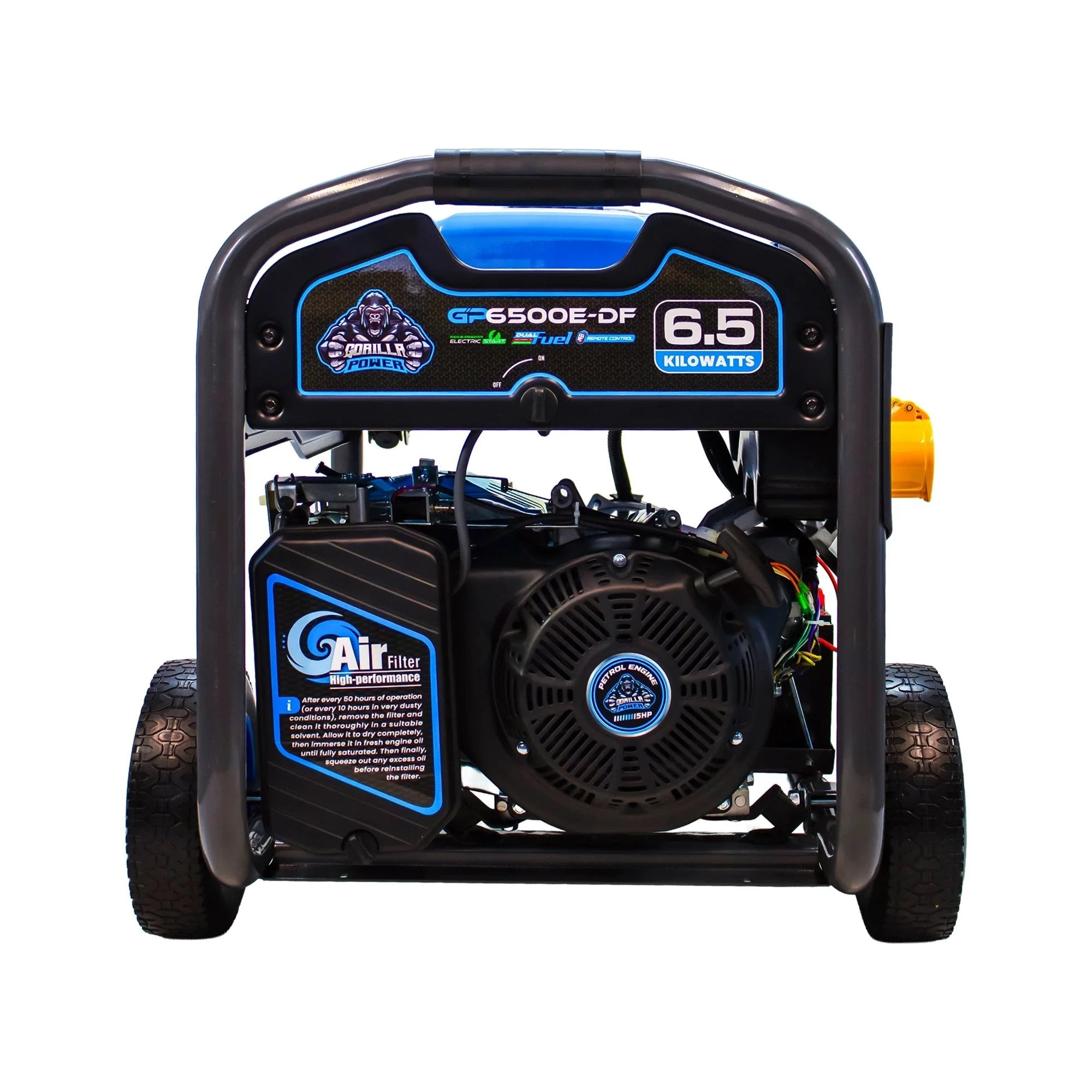 Gorilla Power 6500W Dual-Fuel Generator with Electric Start - GP6500E-DF – High Performance & Versatile Power - Image 5