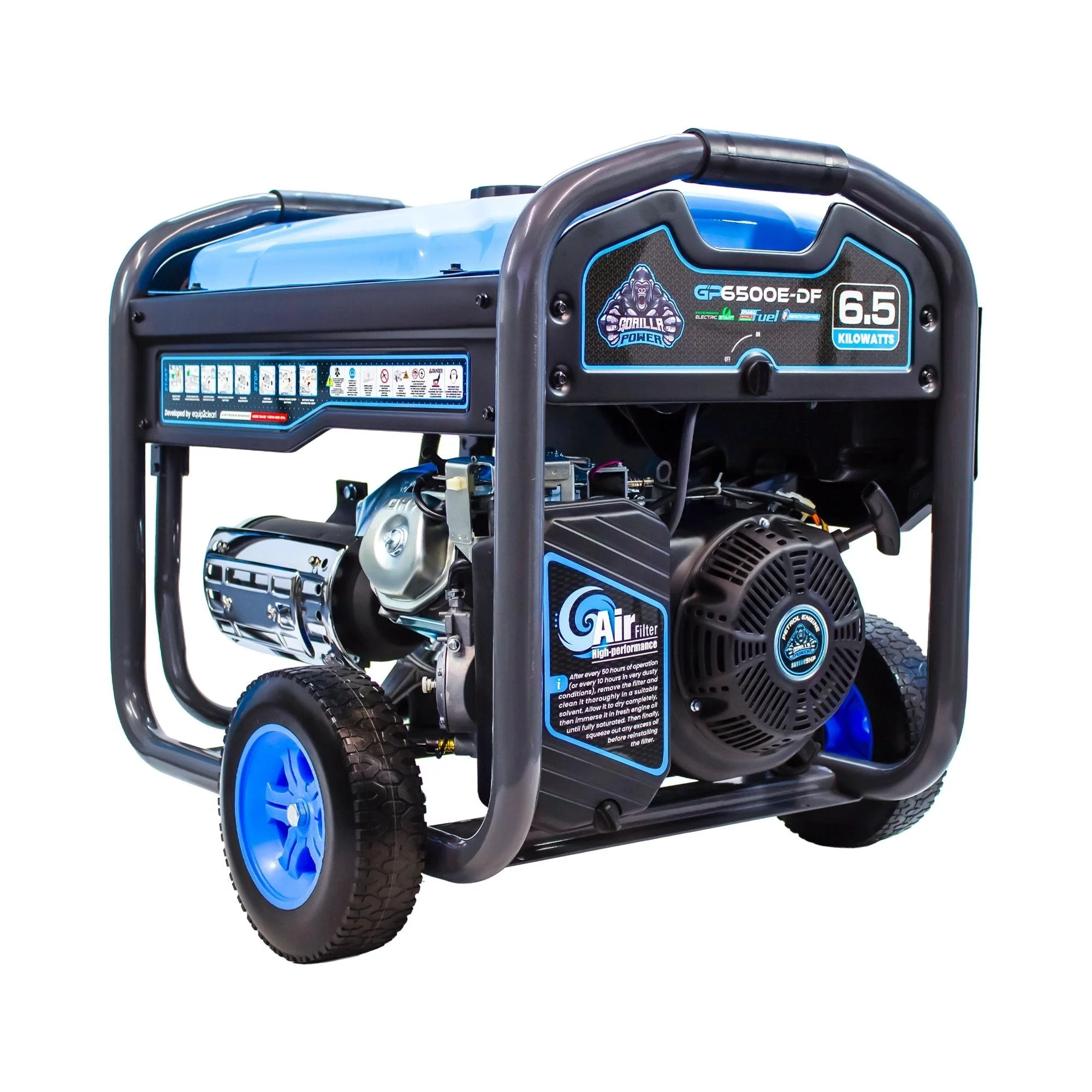 Gorilla Power 6500W Dual-Fuel Generator with Electric Start - GP6500E-DF – High Performance & Versatile Power - Image 6