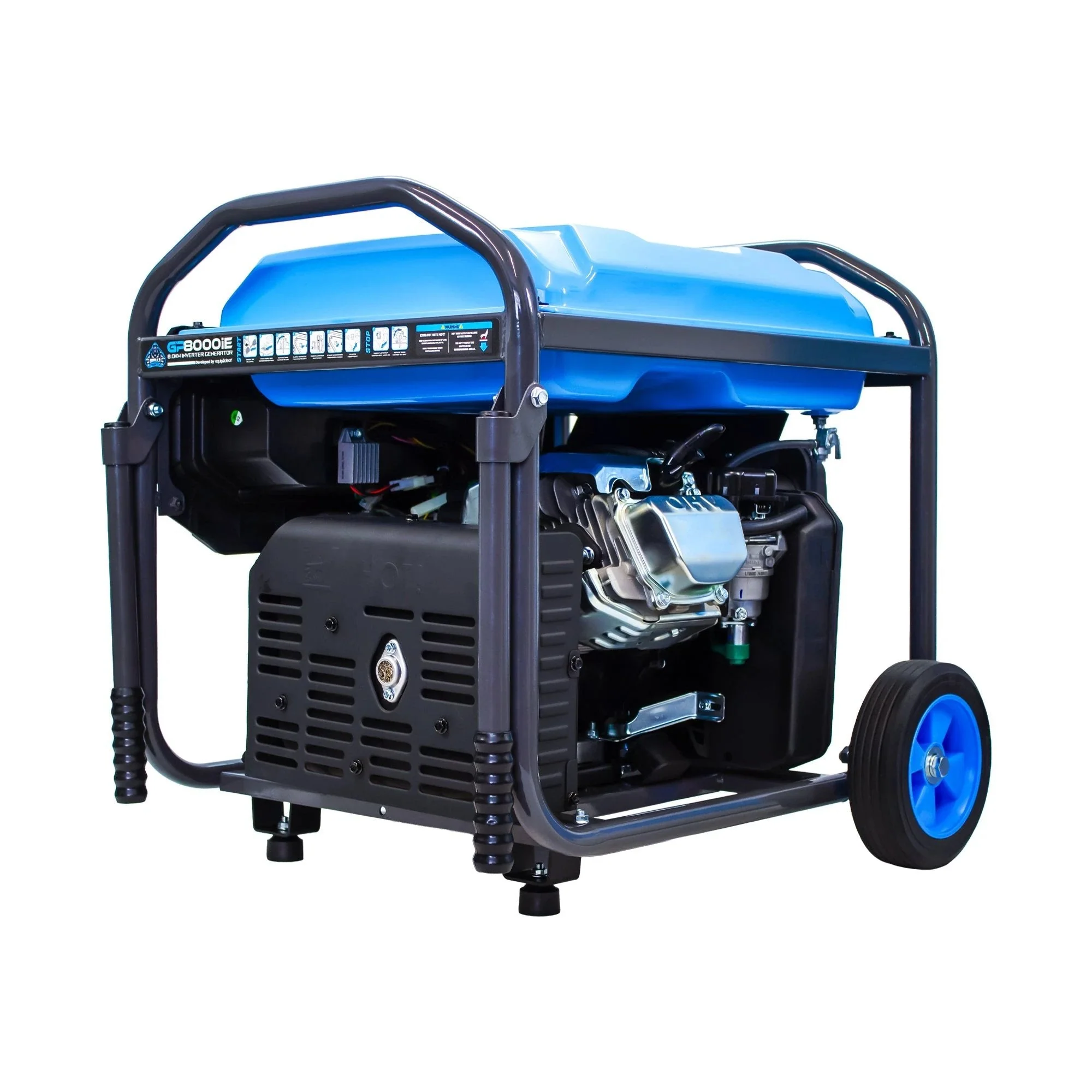 Gorilla Power 8000W Inverter Open Frame Generator with Electric Start - GP8000iE – High Performance & Fuel Efficient - Image 11