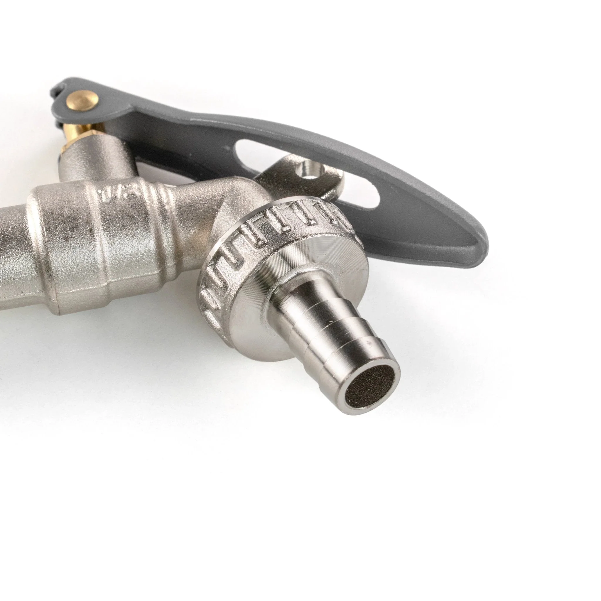 IBC 2" S60X6 - 1/2" BSP Extender Adaptor with Lever Tap Hose Barb and Lever Lock - Image 11