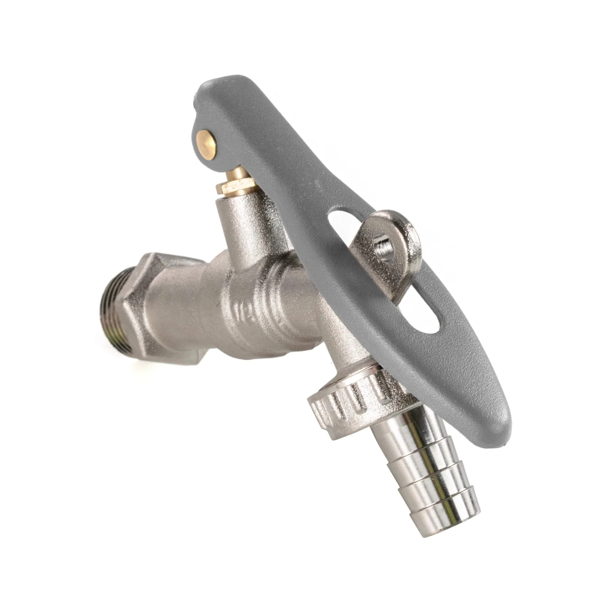 IBC 2" S60X6 - 1/2" BSP Extender Adaptor with Lever Tap Hose Barb and Lever Lock - Image 13