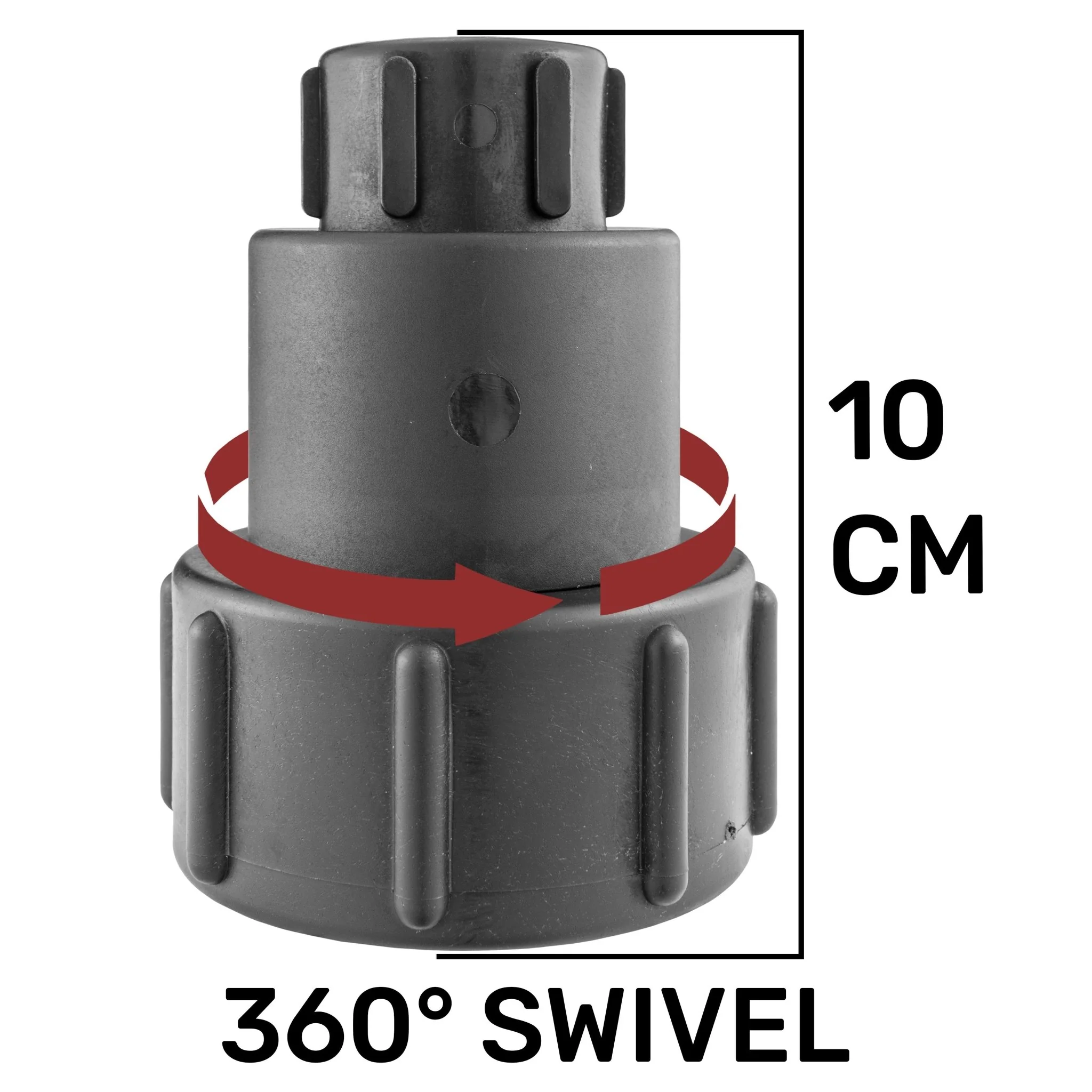 IBC 2” S60X6 – 1" BSPF Extender Adaptor with MDPE Elbow 25mm - Image 5