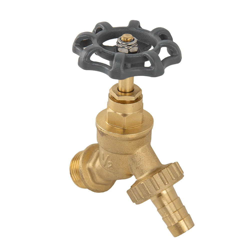 IBC 2” S60X6 Cap with Brass Bib Round Handle Tap ½” Barb - Image 6