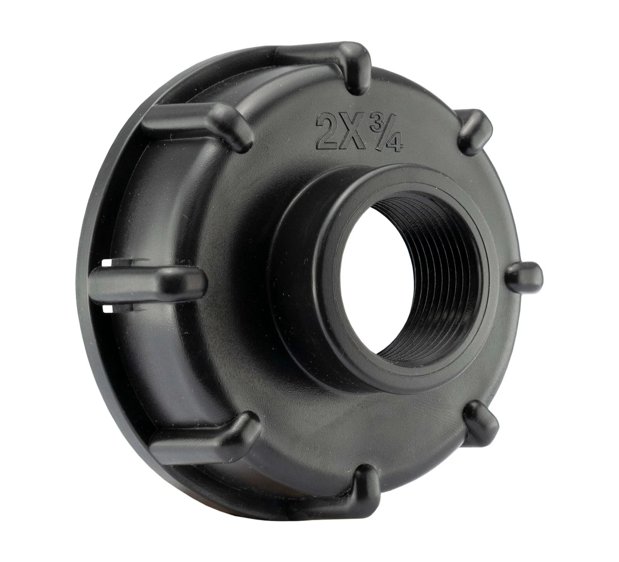 IBC 2” S60X6 Cap with ¾” BSP Threaded Hose Connector and Double Male Lime - Image 14