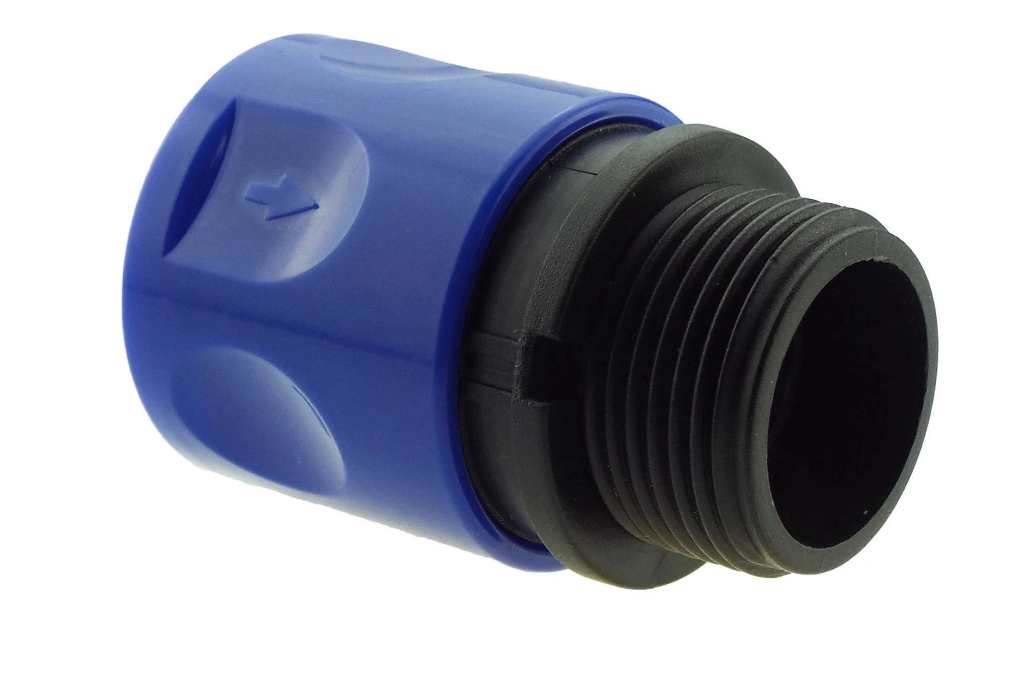 IBC 2” S60X6 Cap with ¾” BSP Threaded Hose Connector Blue - Image 10